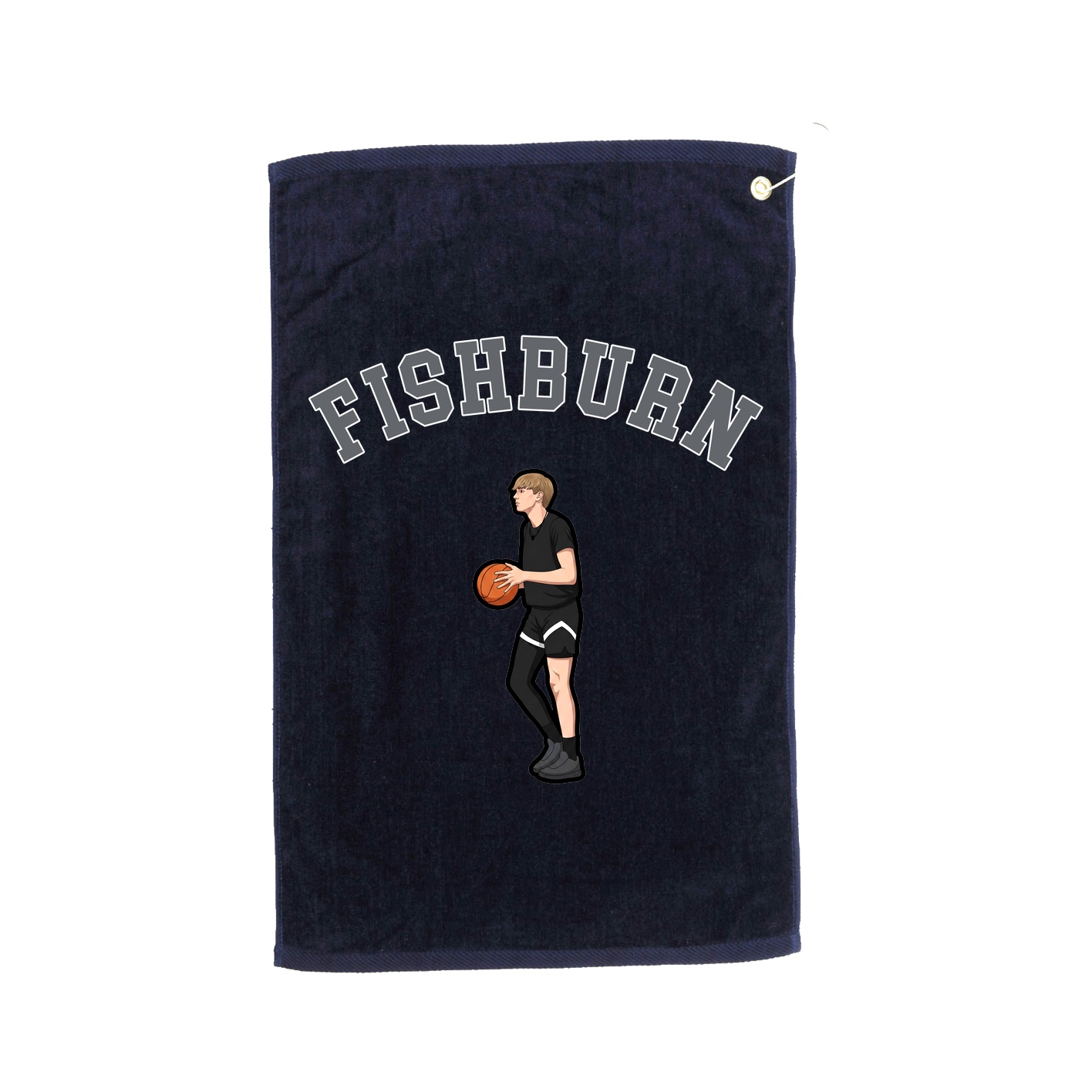 Golf Towel — Shirsey Arch in Navy