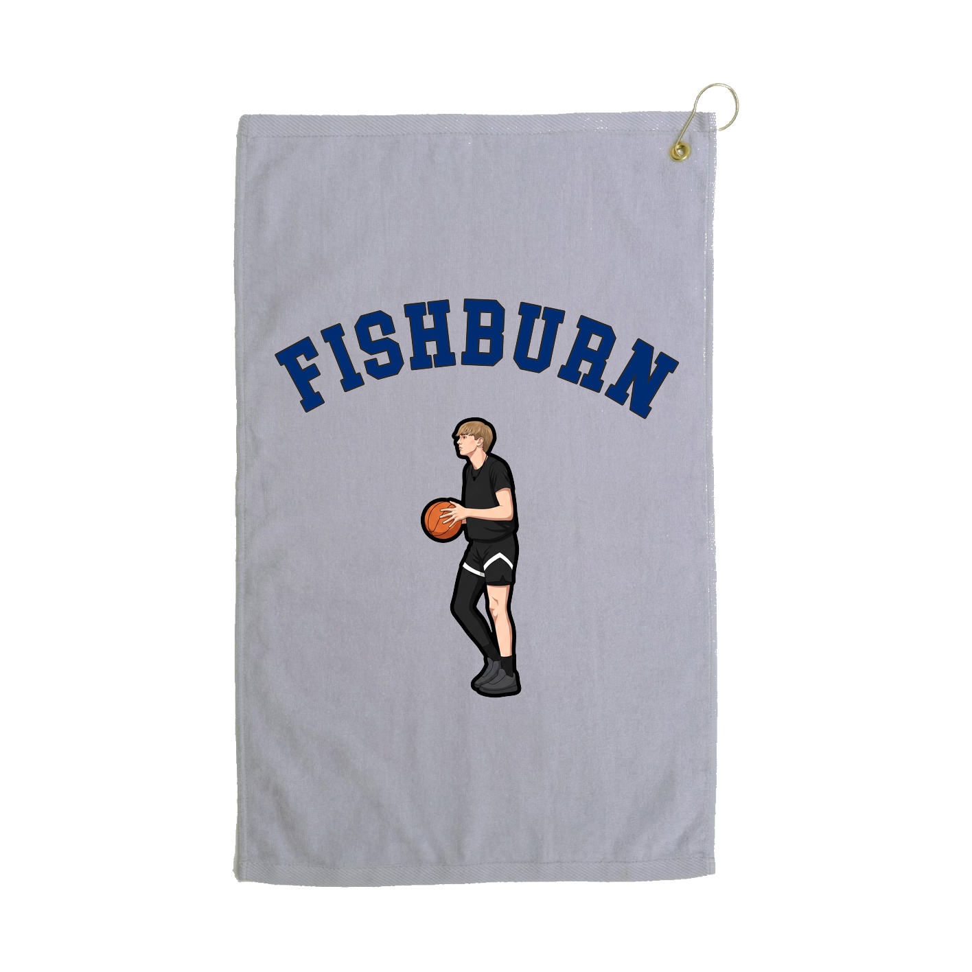 Golf Towel — Shirsey Arch in Grey