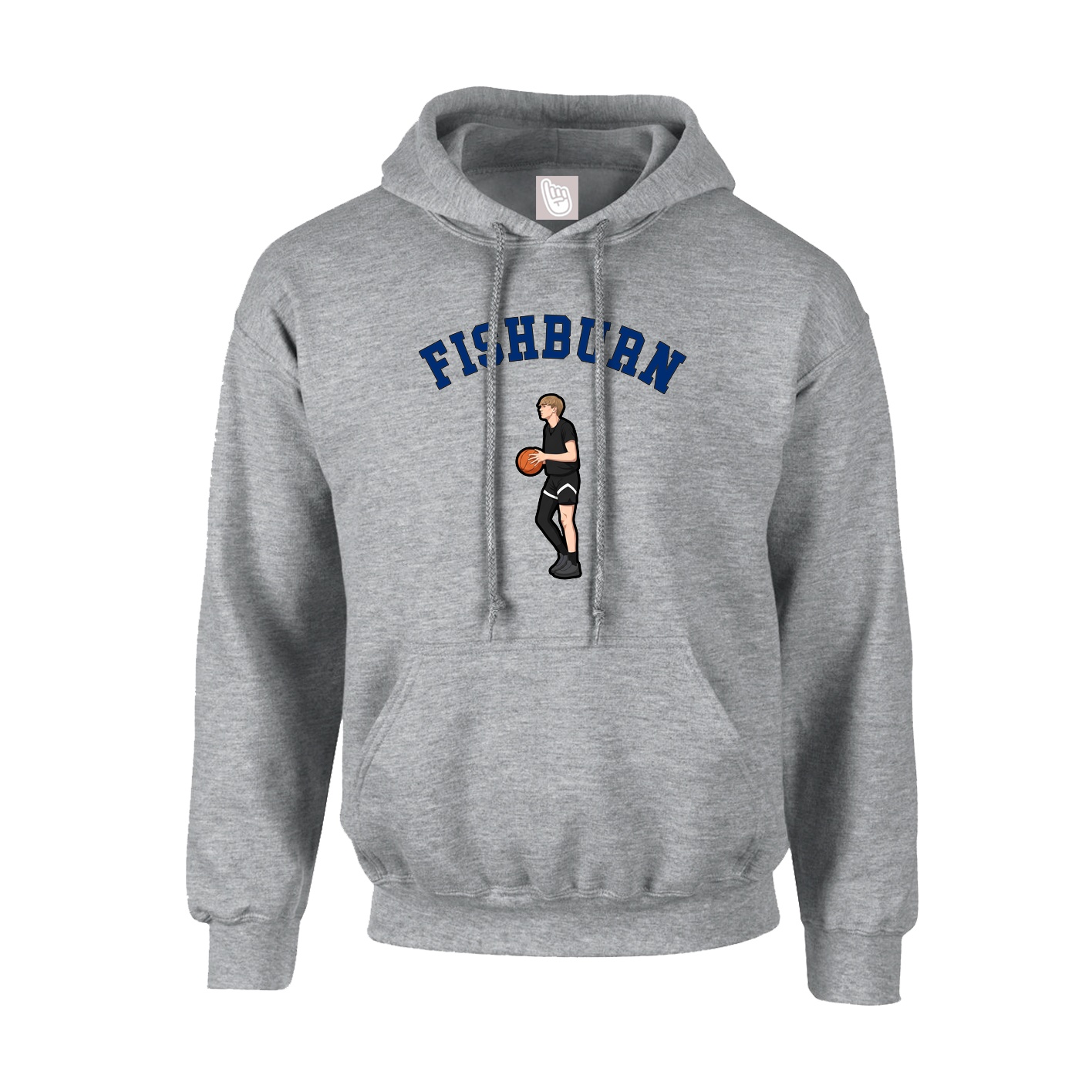 Youth Hoodie — Shirsey Arch in Grey