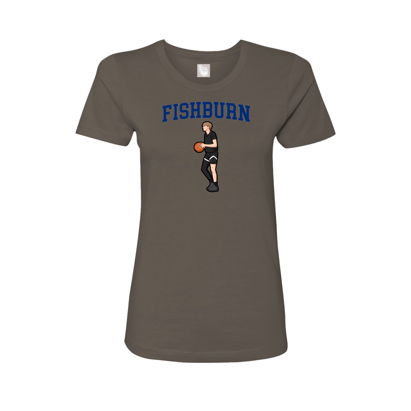 Fitted Women's Tee — Shirsey in Grey