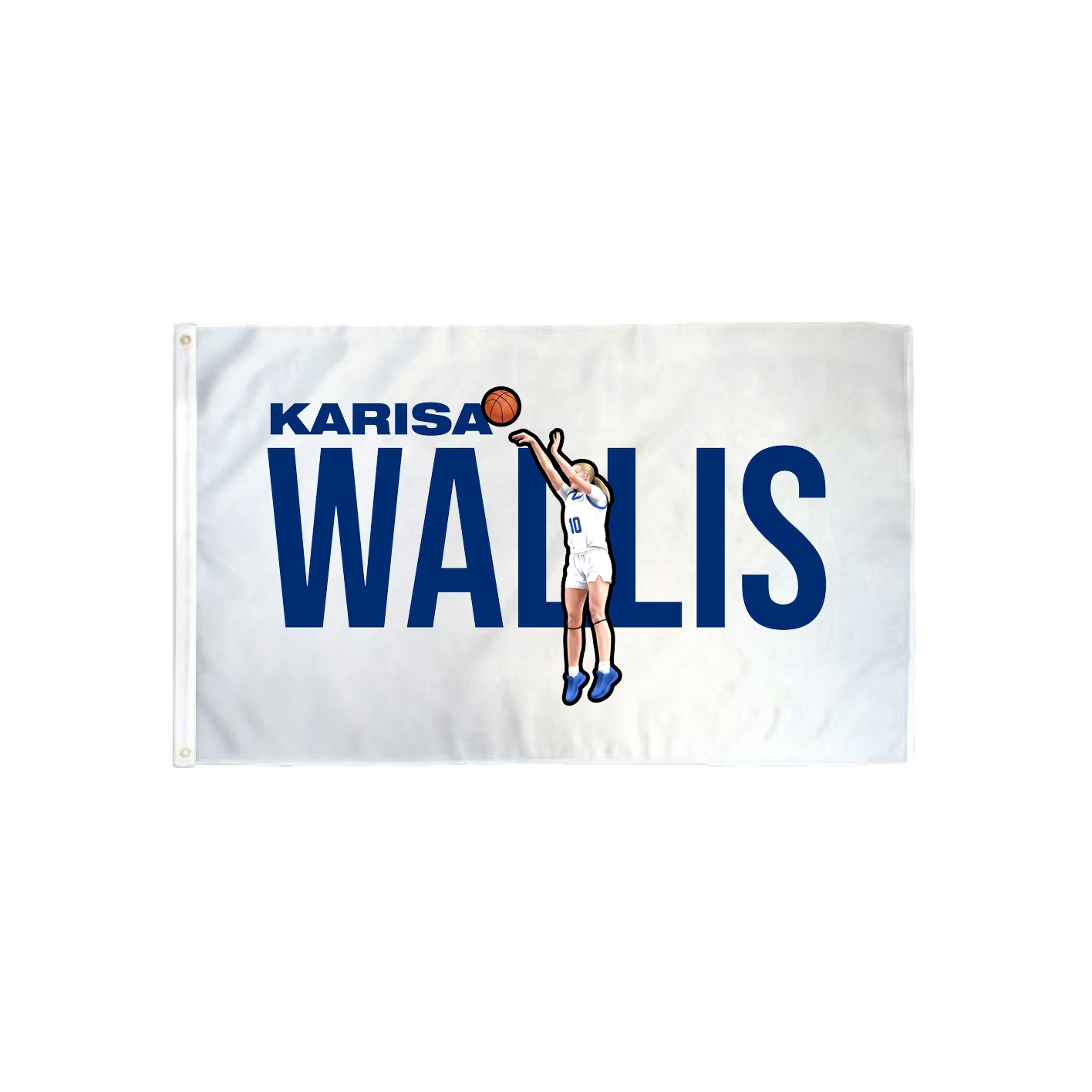 3x5 Flag — Player Name in Classic
