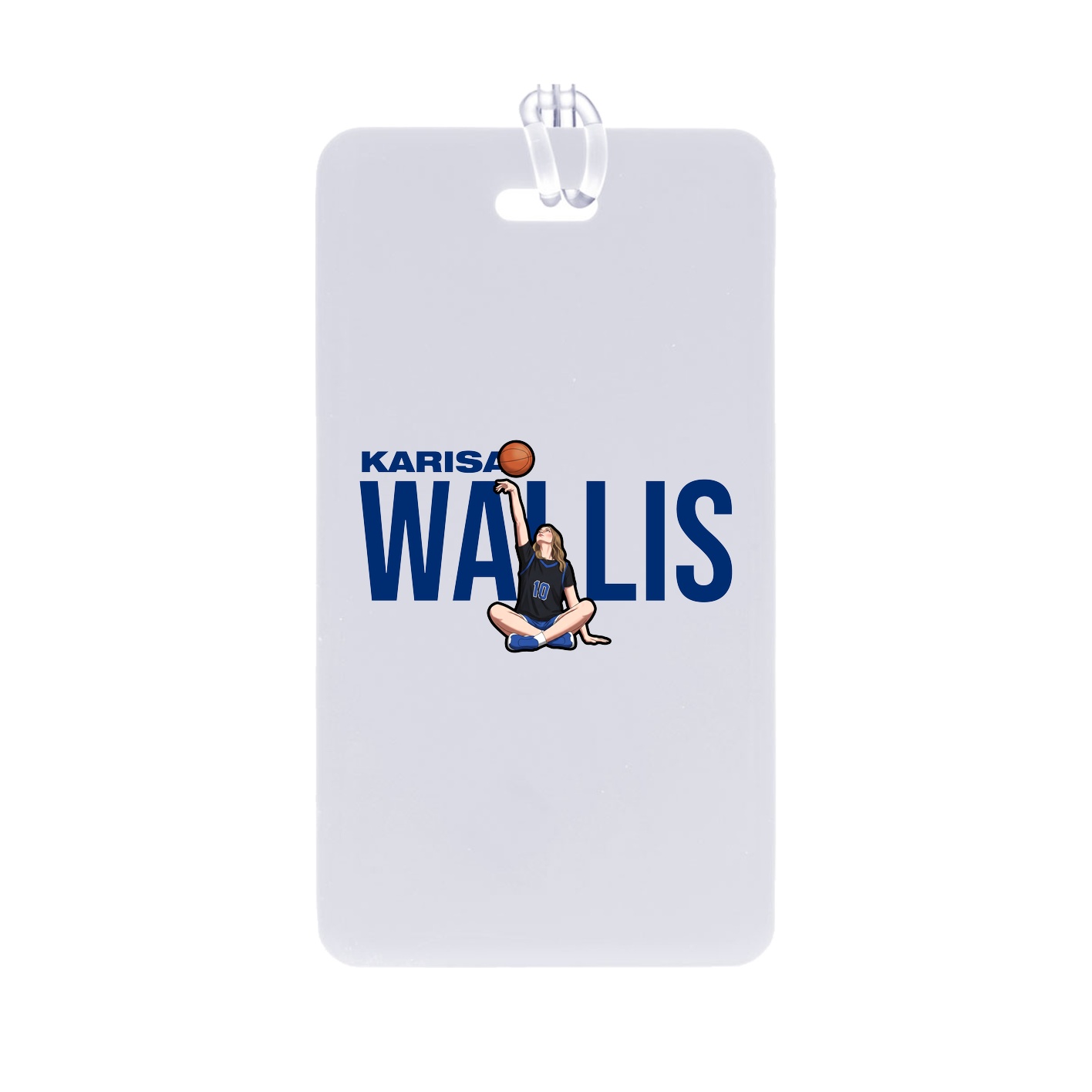 Bag Tag — Player Name in Classic