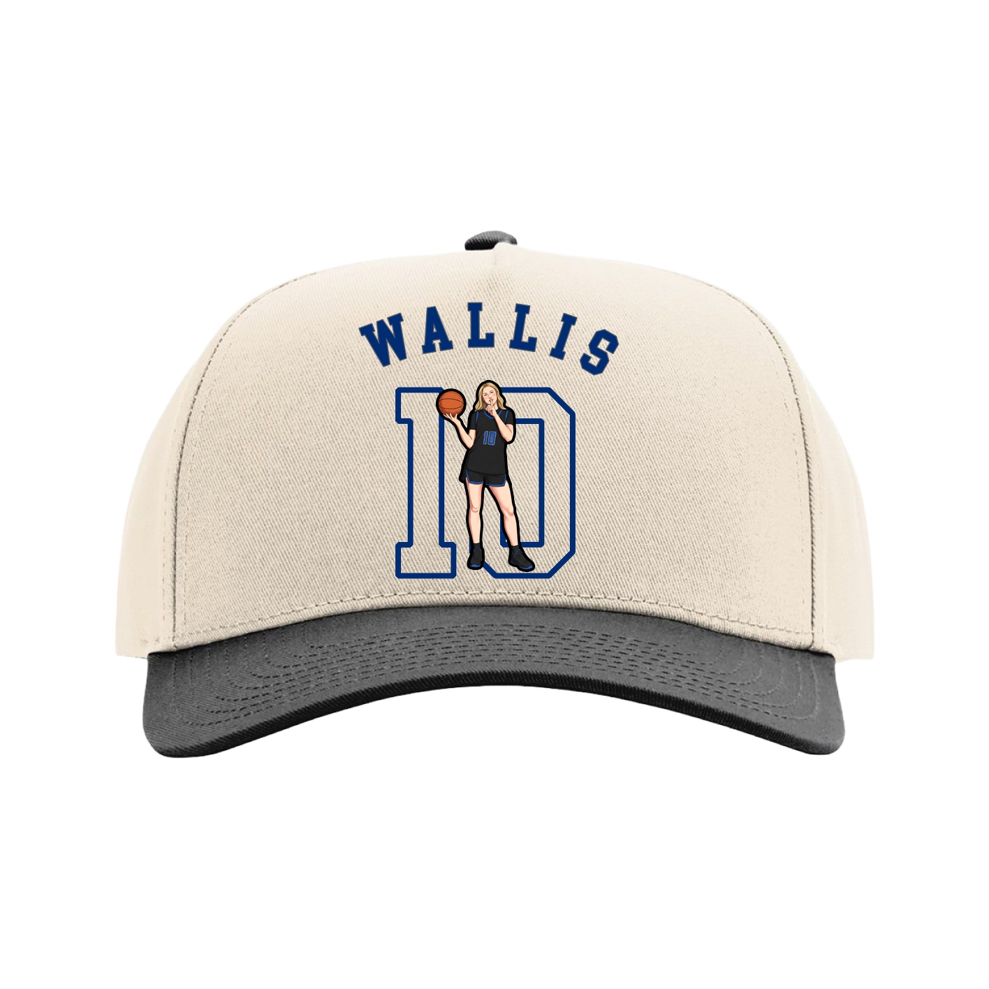 Full Fabric Five-Panel Champ Cap