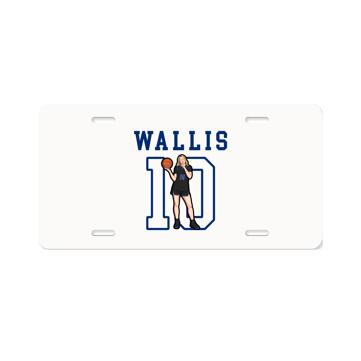 License Plate — Shirsey in Classic