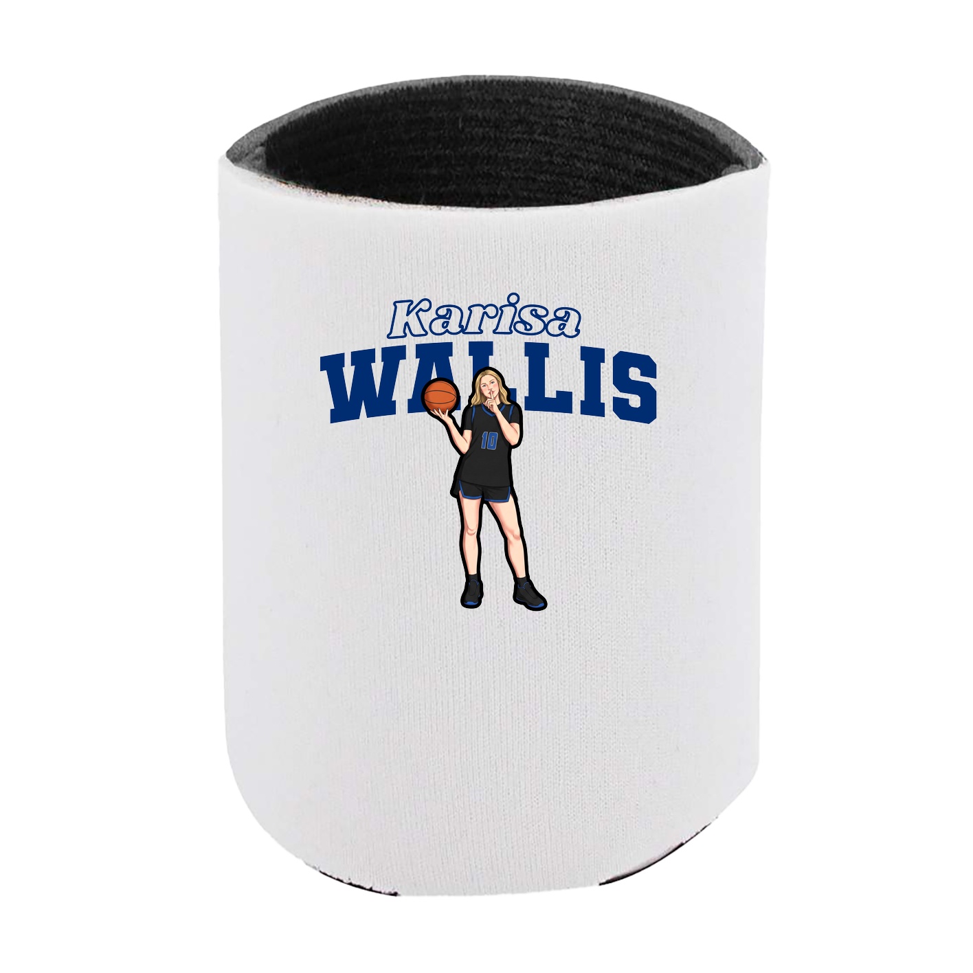 Can Holder — Name Arch in White