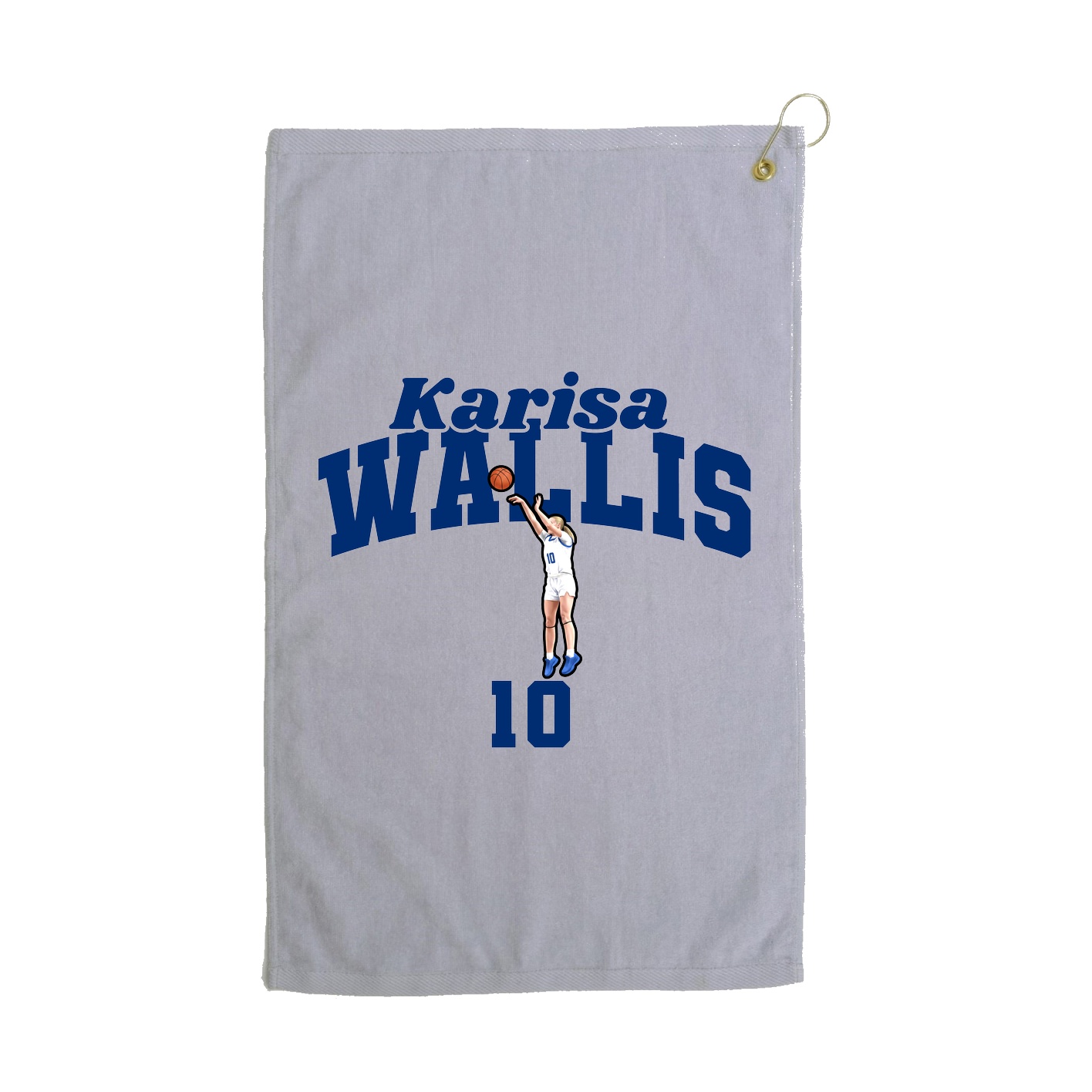 Golf Towel — Signature Arch in Grey