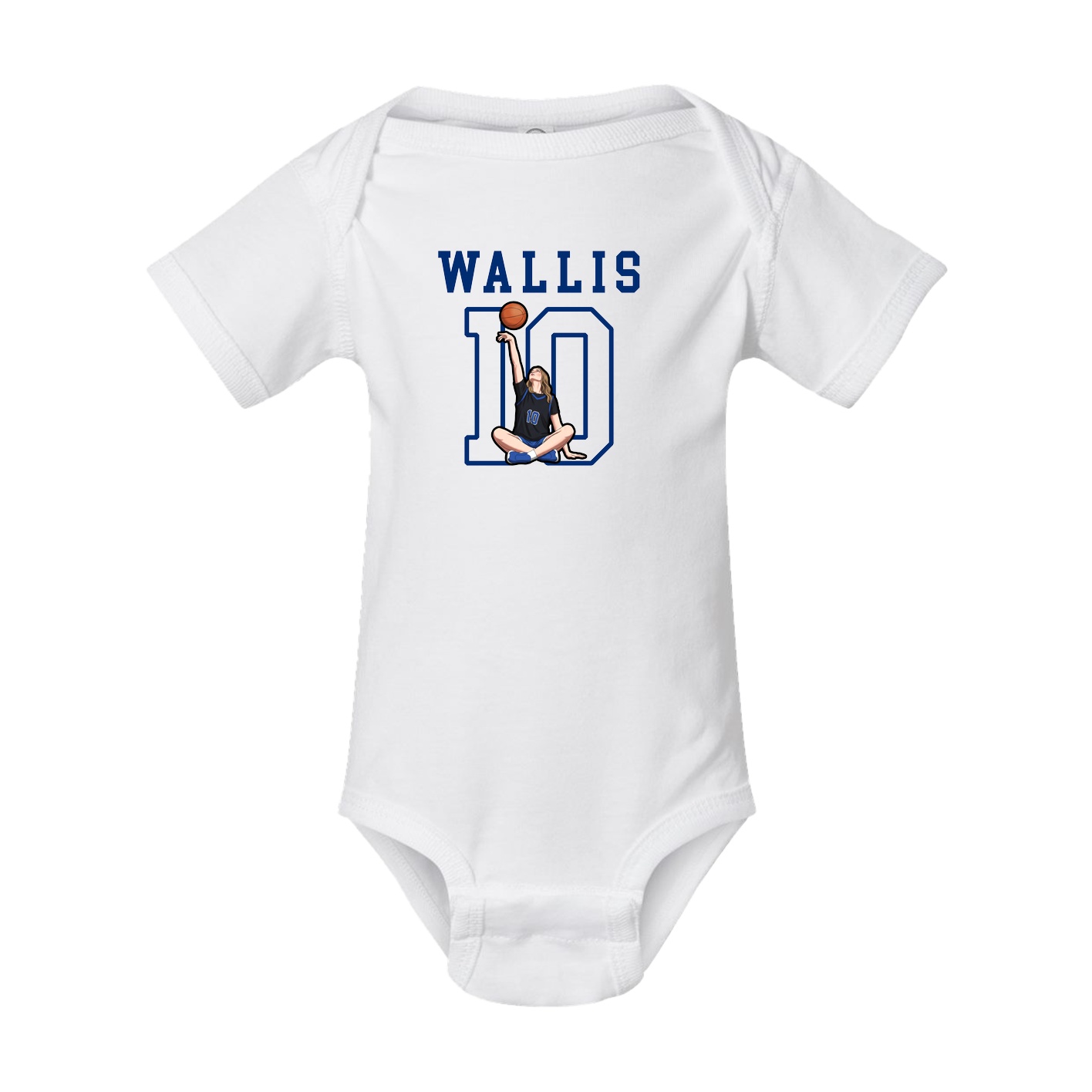 Baby Onesie — Shirsey in White
