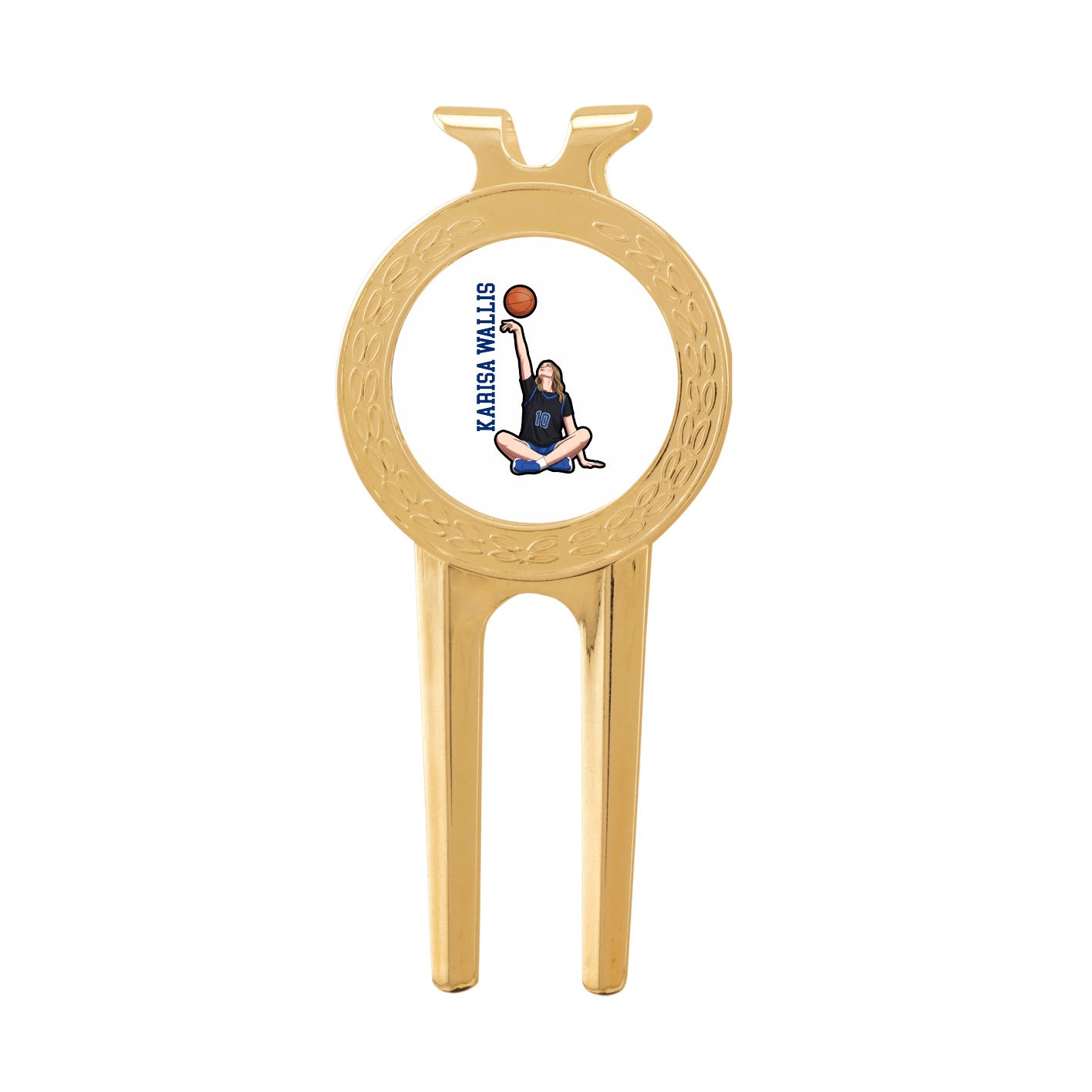 Divot Tool with Ball Marker — Name Vertical in Classic