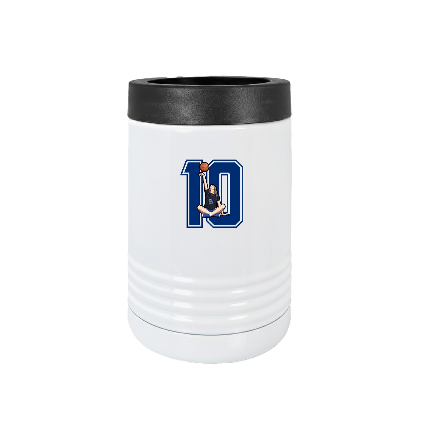 Beverage Holder — Number in White