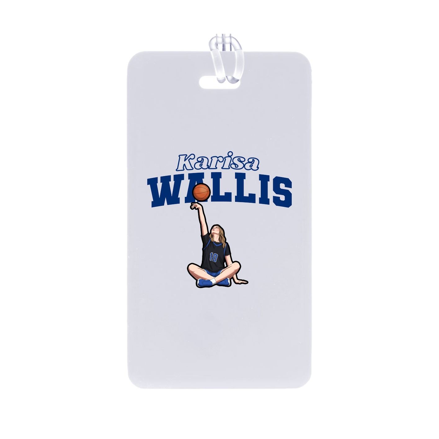 Bag Tag — Name Arch in Classic