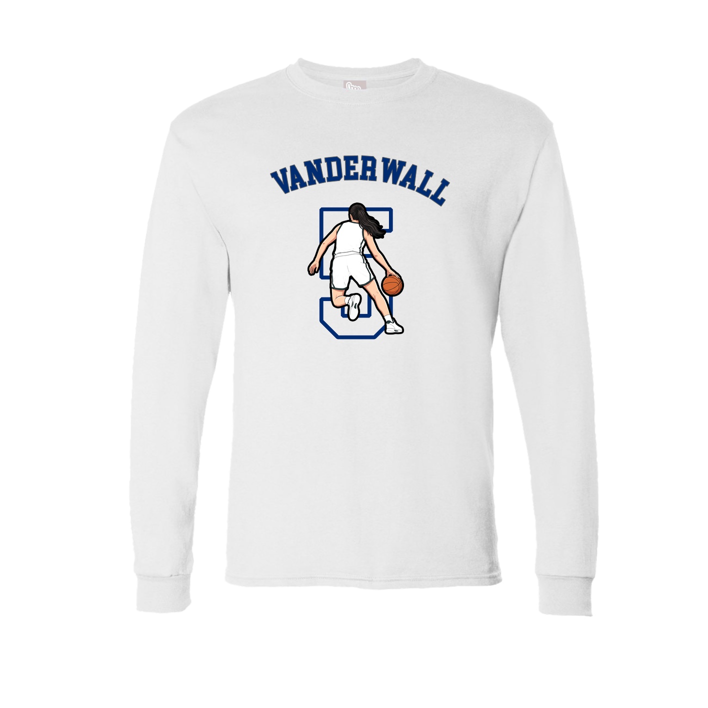 Long Sleeve Tee — Shirsey Arch in White