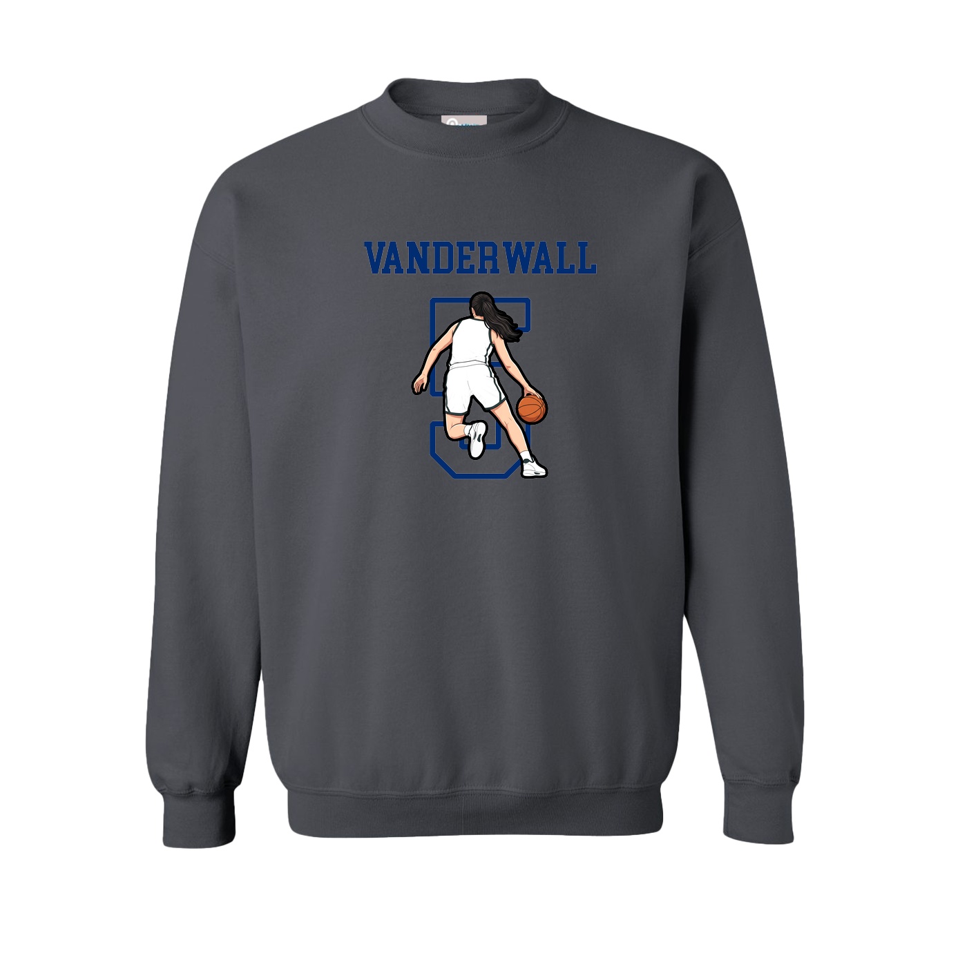 Fleece Crew — Shirsey in Grey