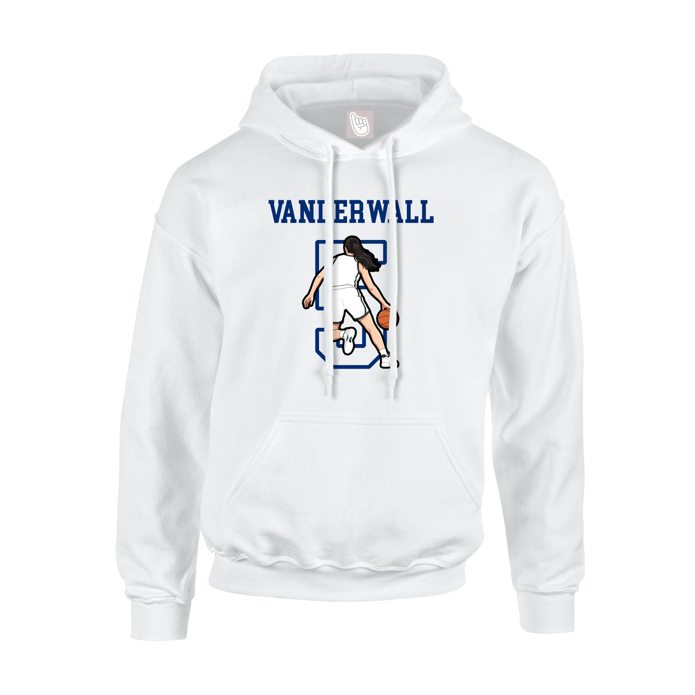 Youth Hoodie — Shirsey in White