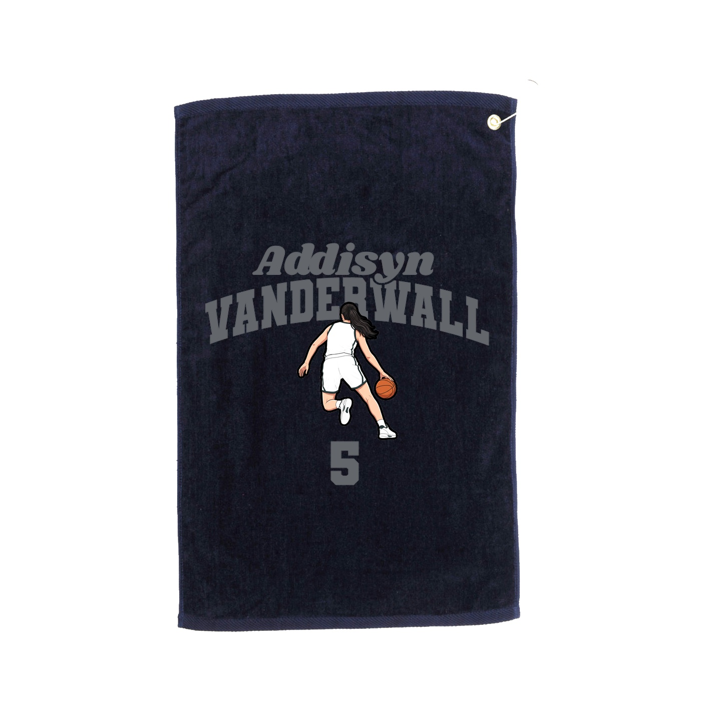 Golf Towel — Signature Arch in Navy