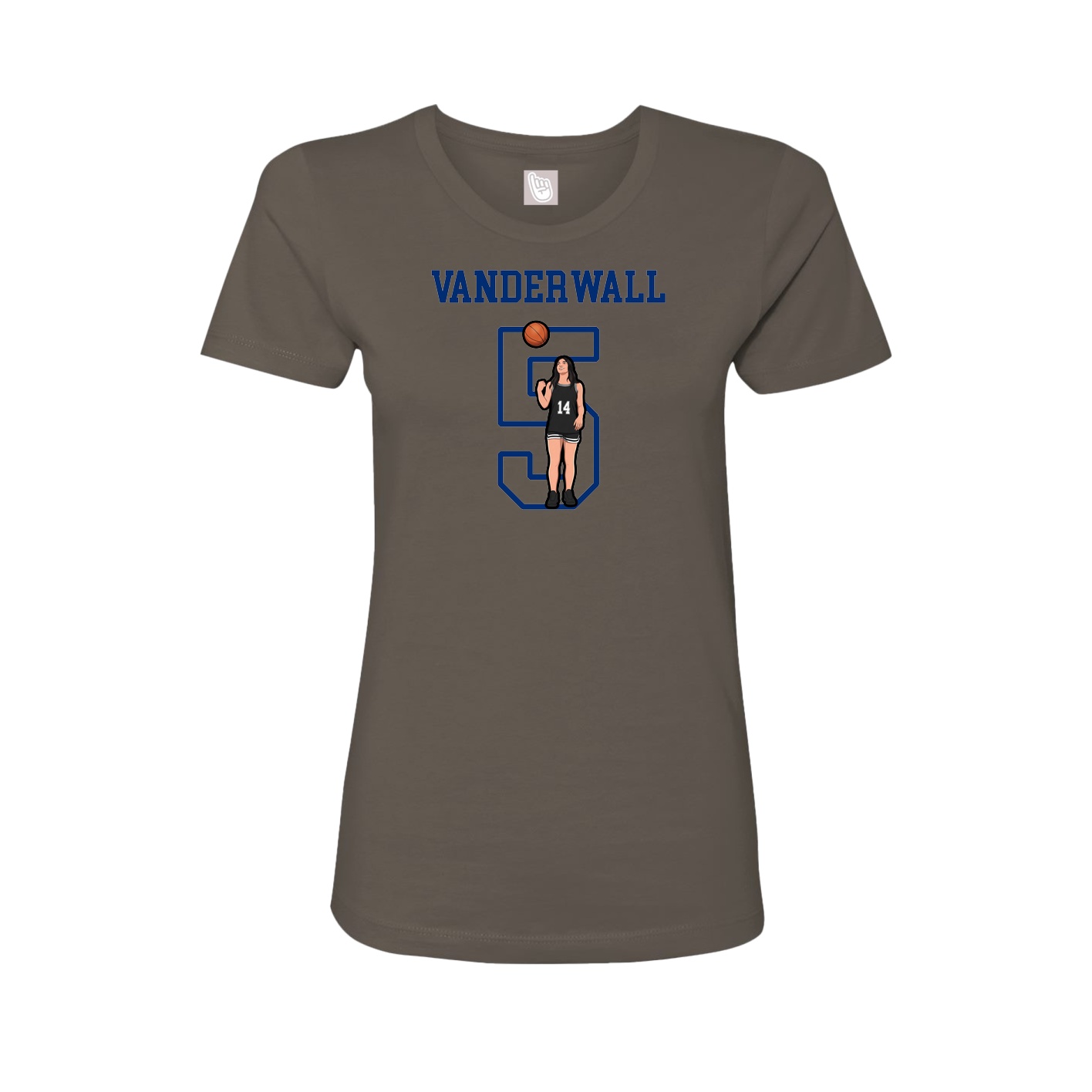 Fitted Women's Tee — Shirsey in Grey