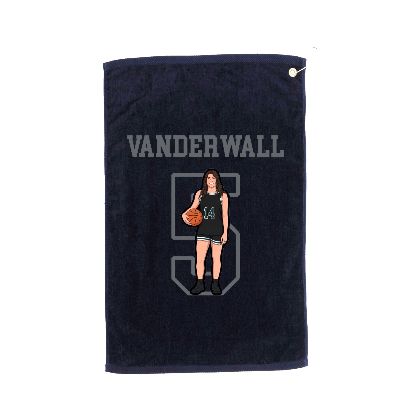 Golf Towel — Shirsey in Navy
