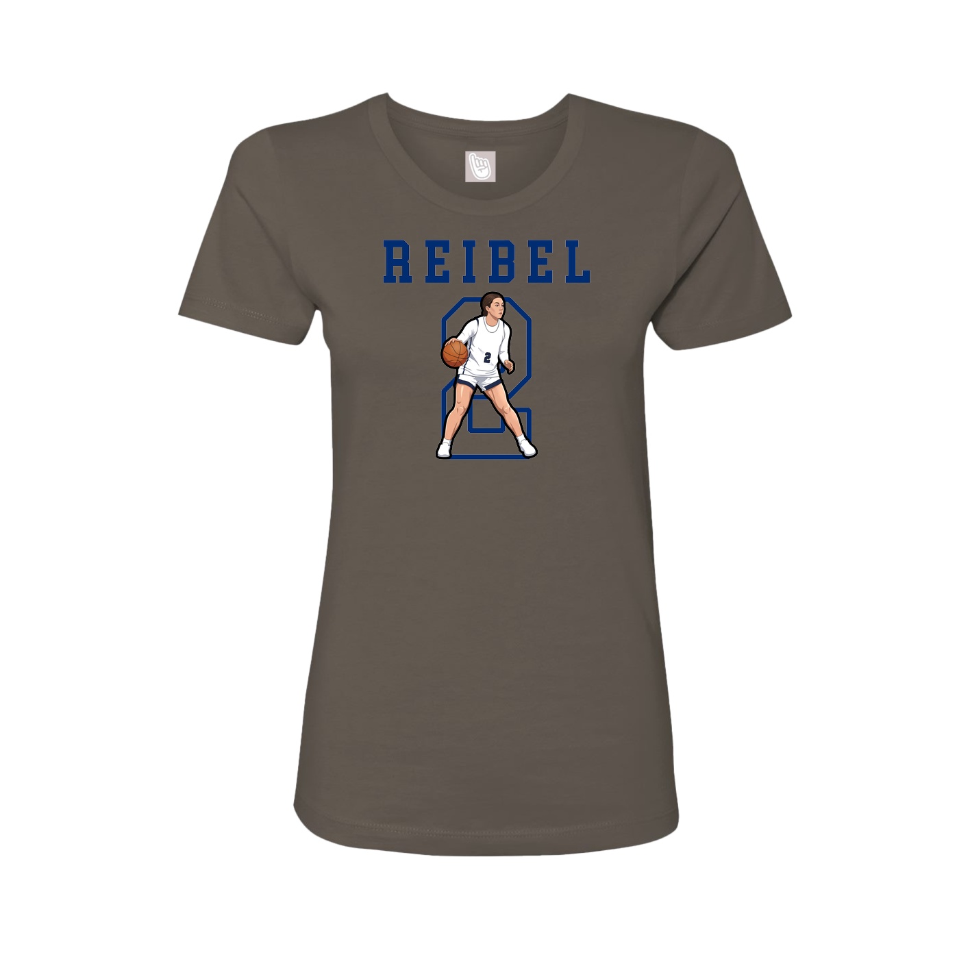 Fitted Women's Tee — Shirsey in Grey