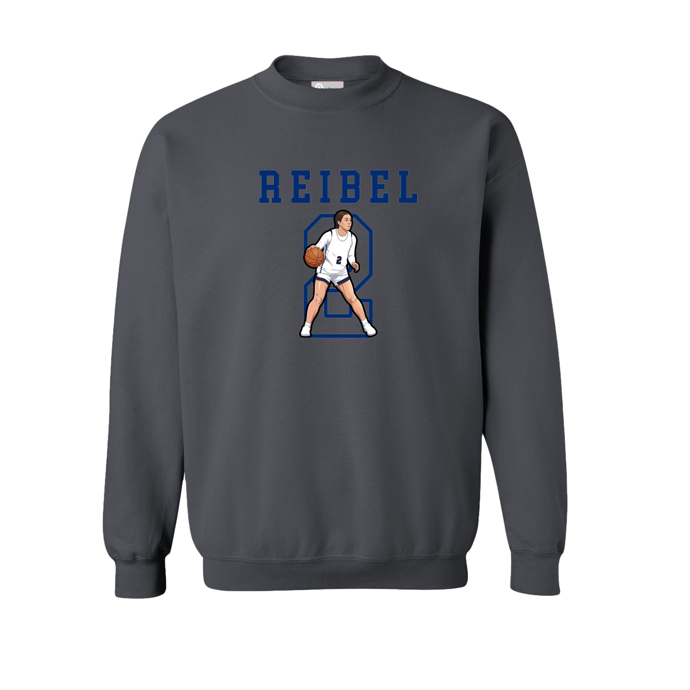 Fleece Crew — Shirsey in Grey