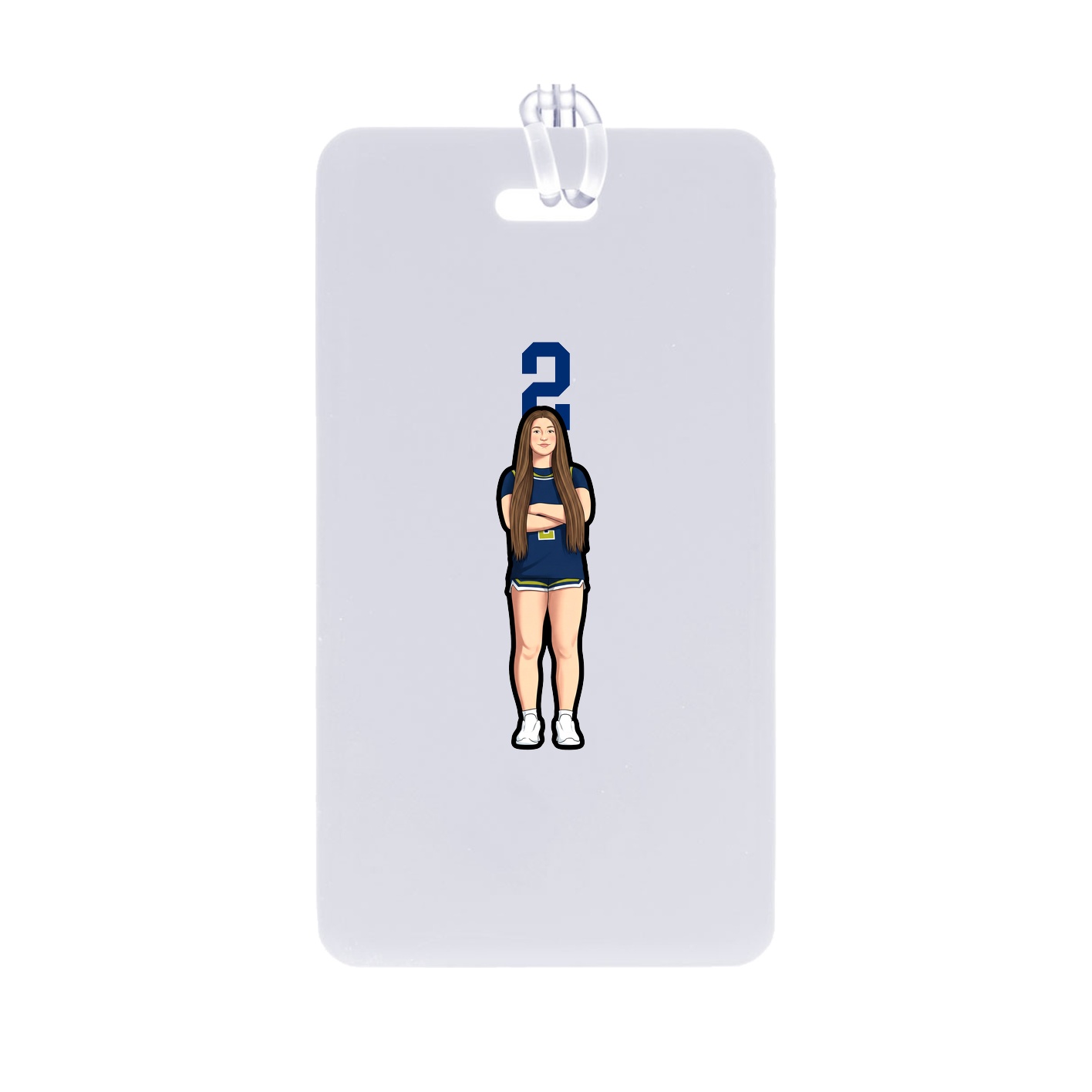 Bag Tag — Number Top in Classic