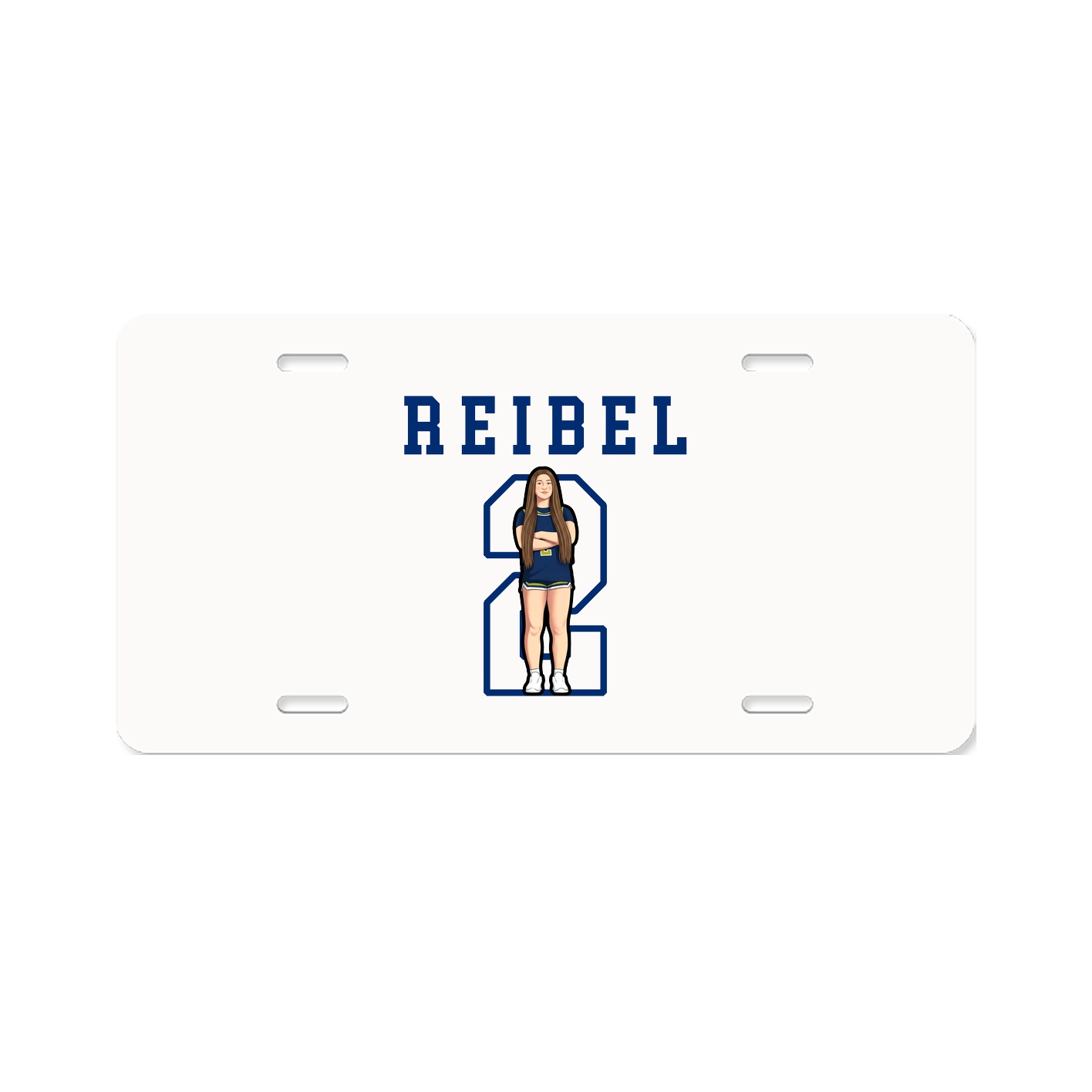 License Plate — Shirsey in Classic