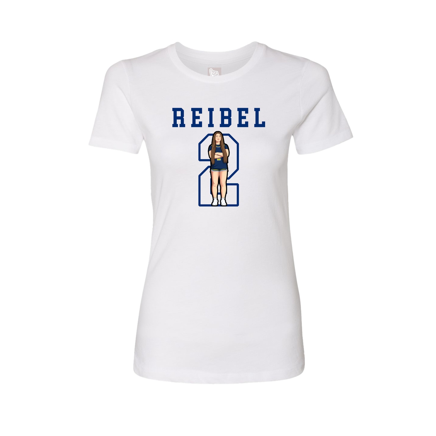 Fitted Women's Tee — Shirsey in White