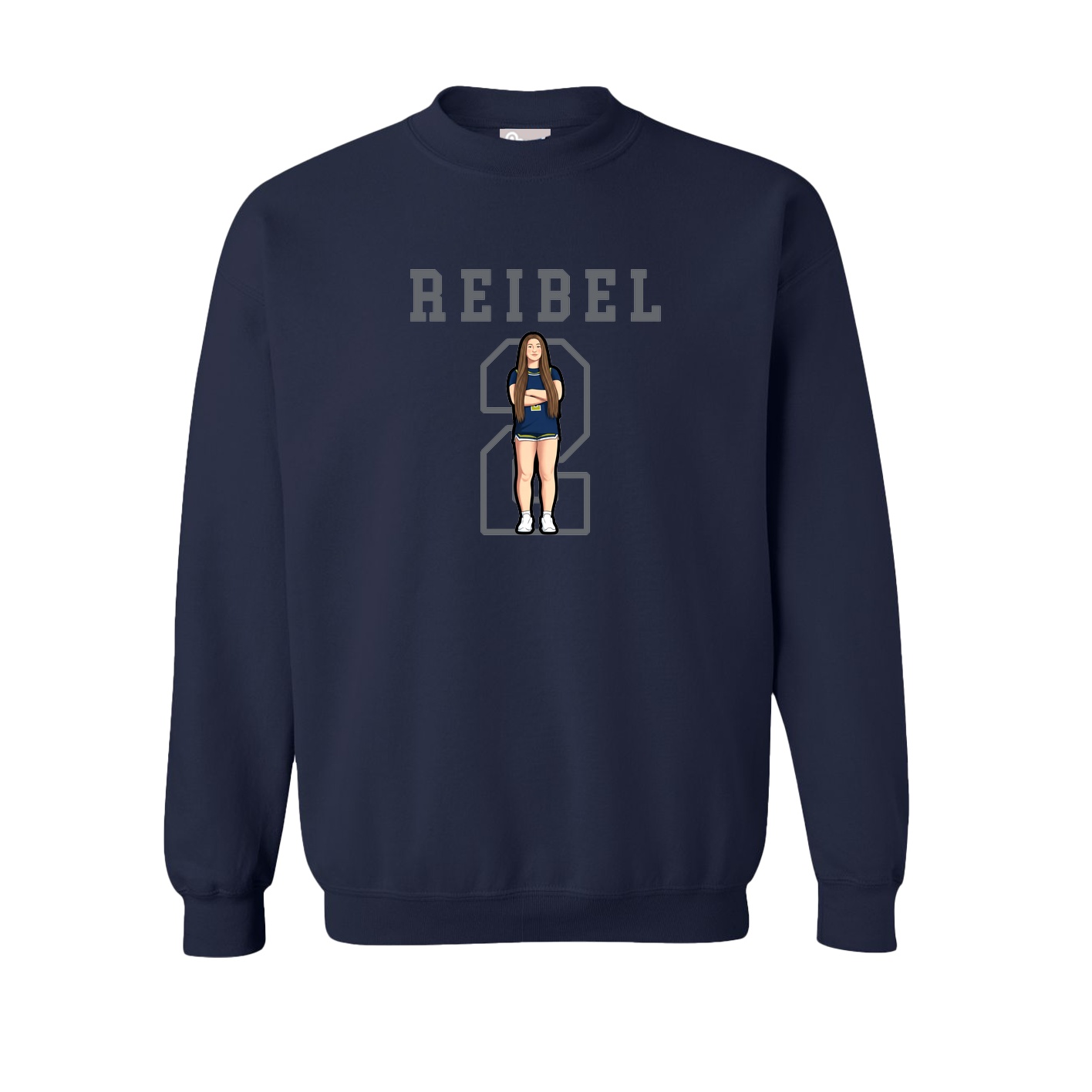 Fleece Crew — Shirsey in Navy