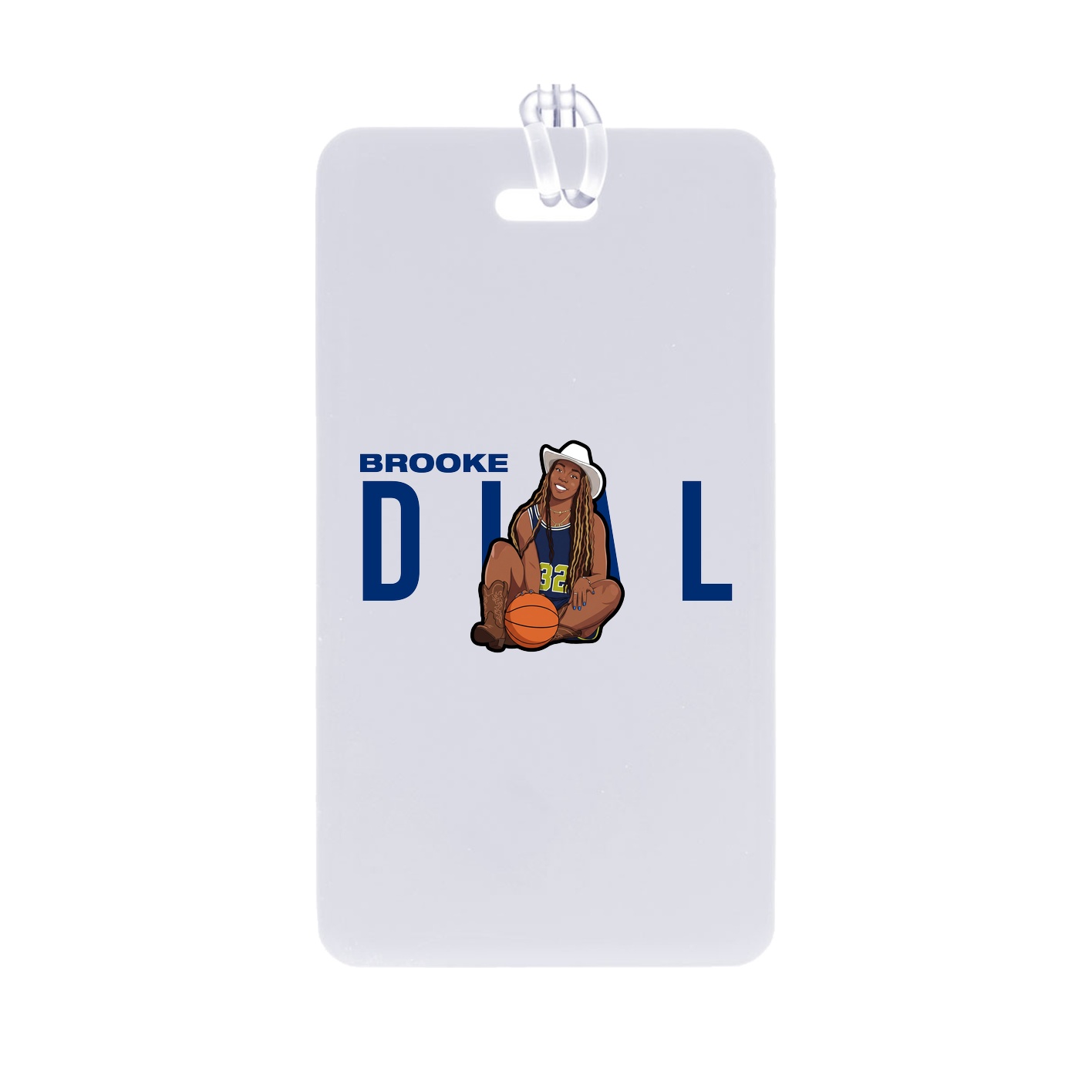Bag Tag — Player Name in Classic