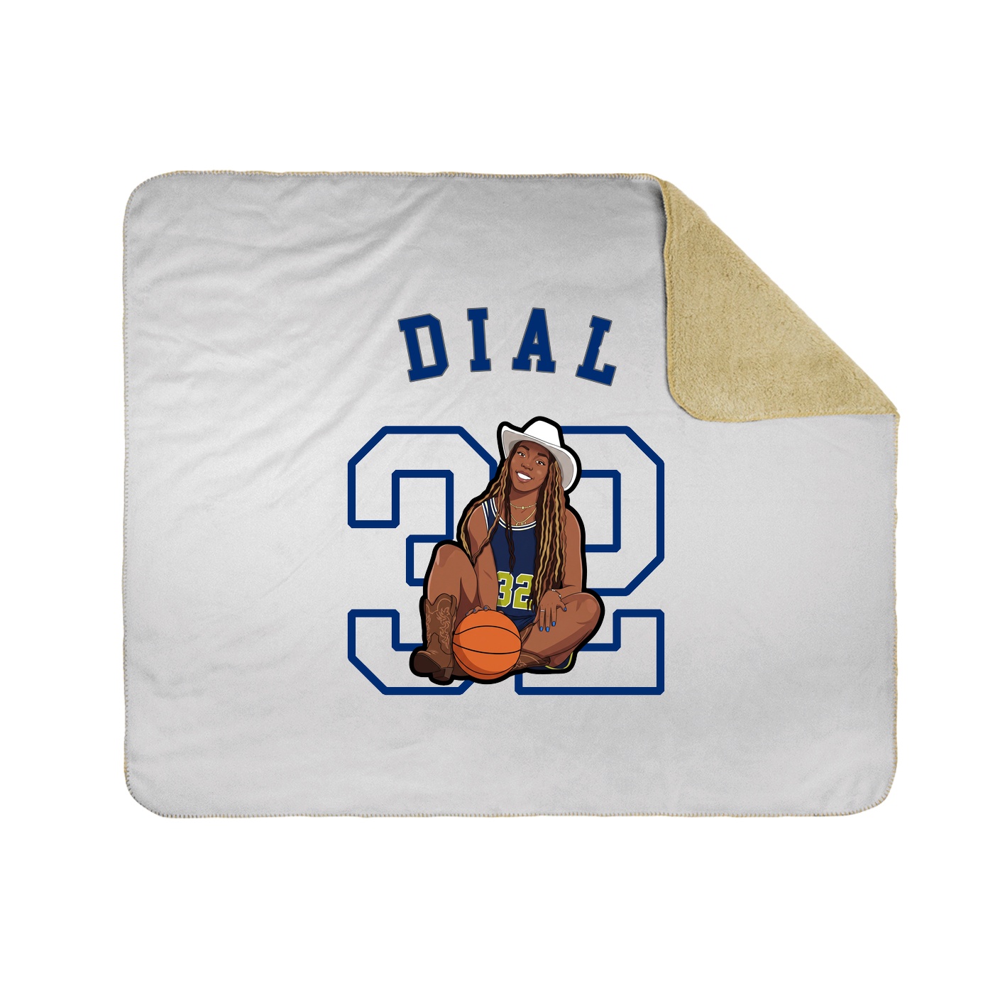 Throw Blanket — Shirsey Arch in White