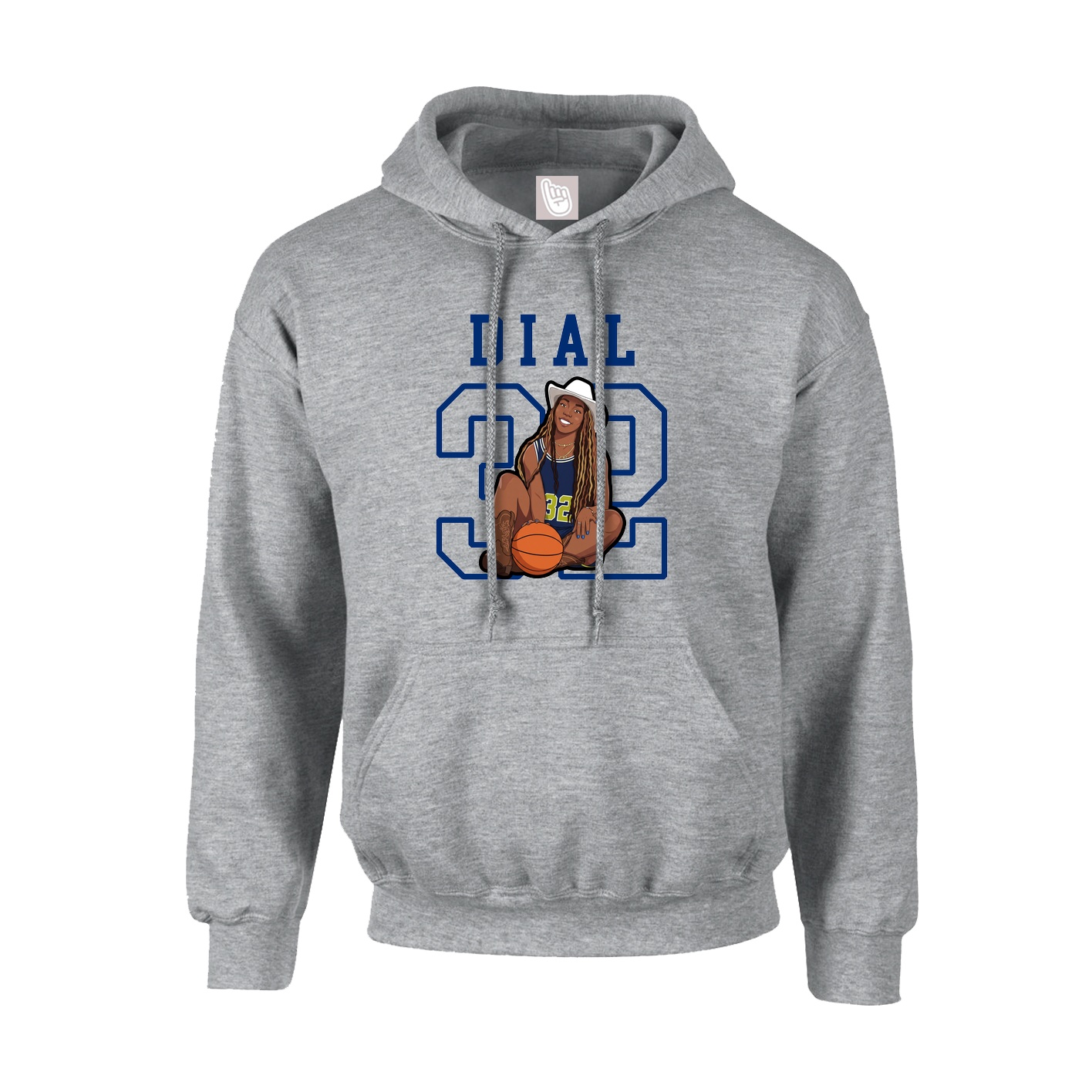 Hoodie — Shirsey in Grey