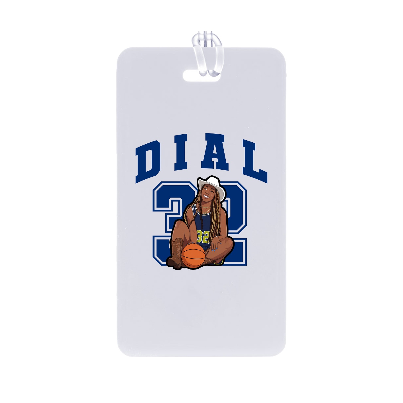 Bag Tag — Number in Classic