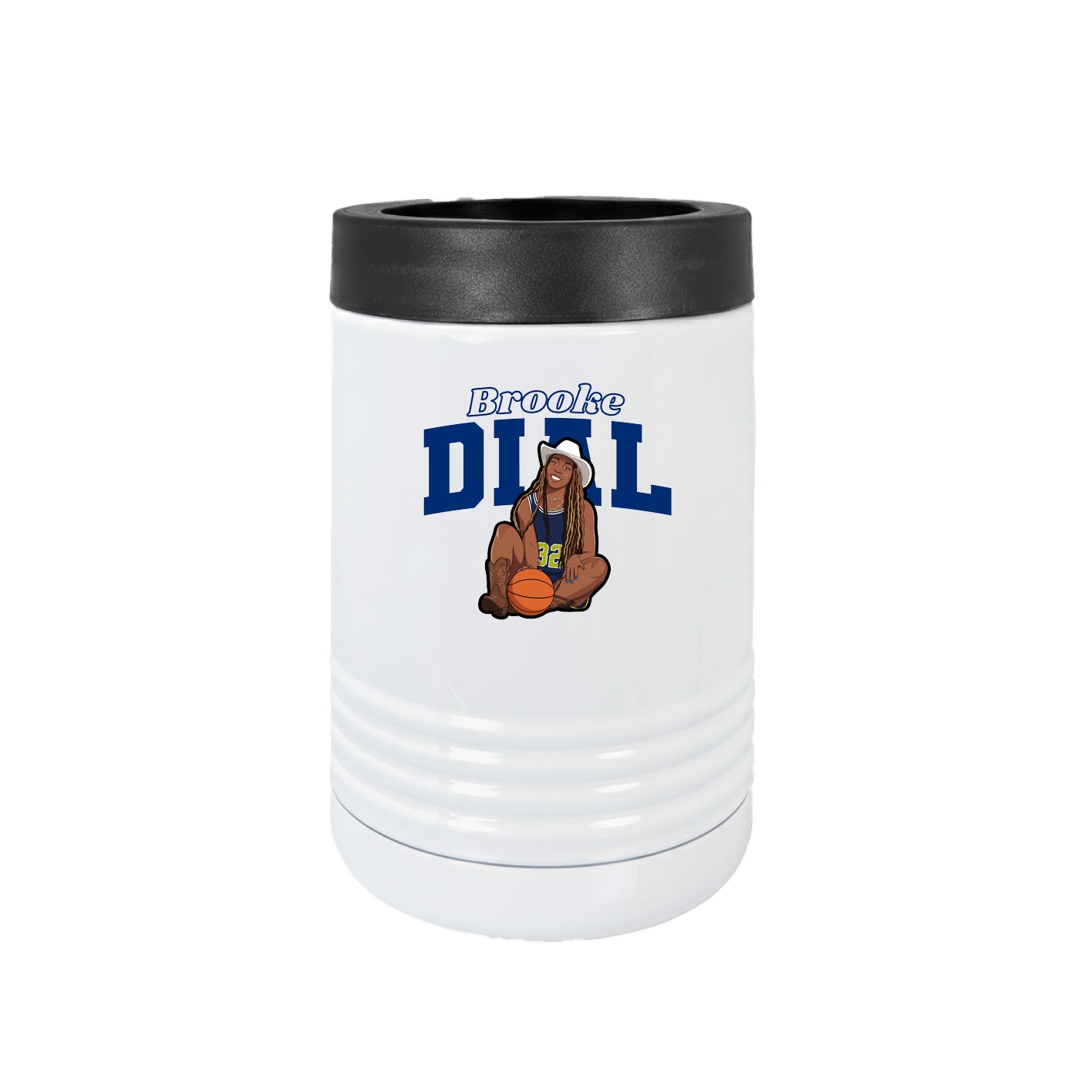 Beverage Holder — Name Arch in White