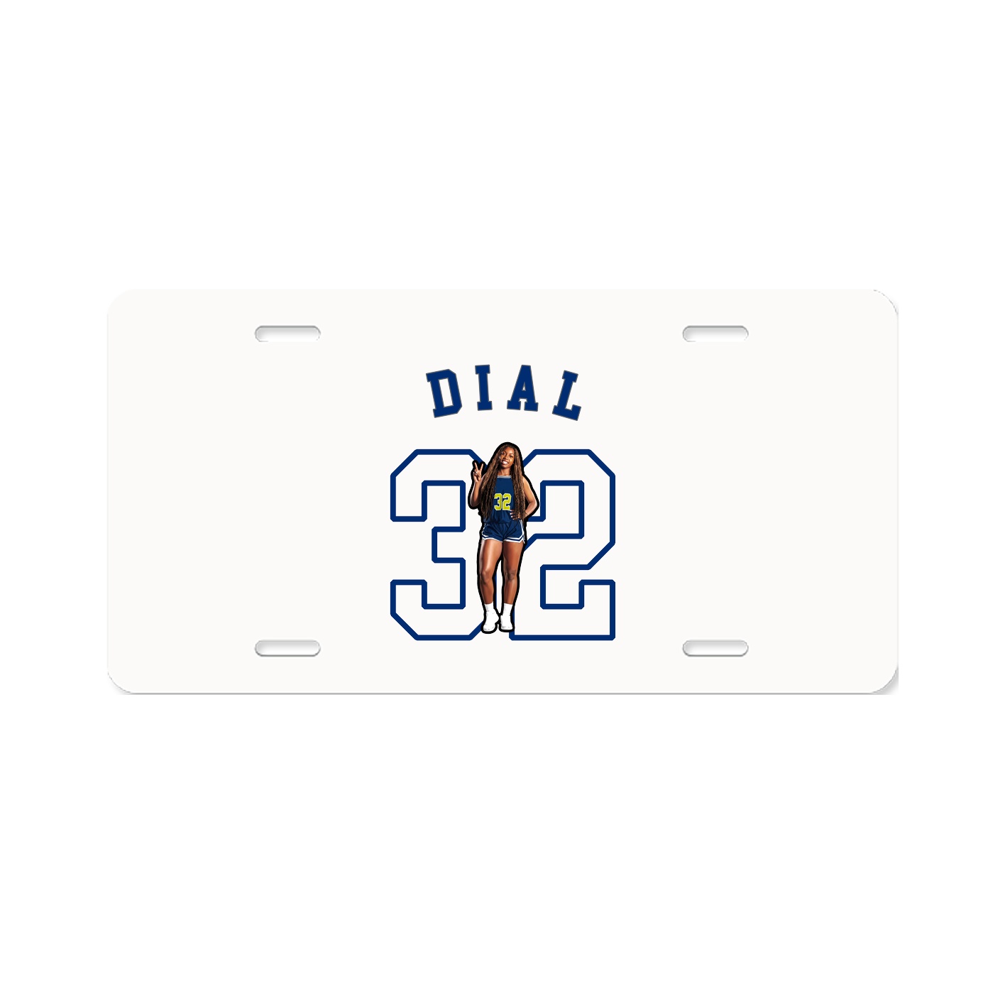 License Plate — Shirsey Arch in Classic