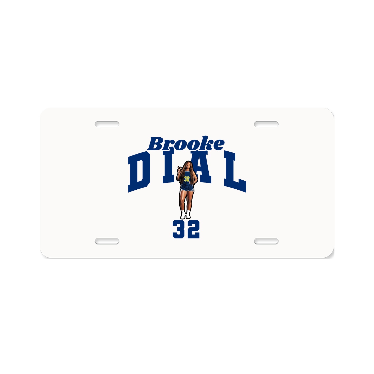 License Plate — Signature Arch in Classic