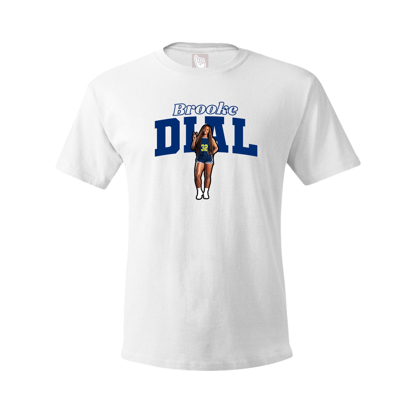 Tee — Name Arch in White