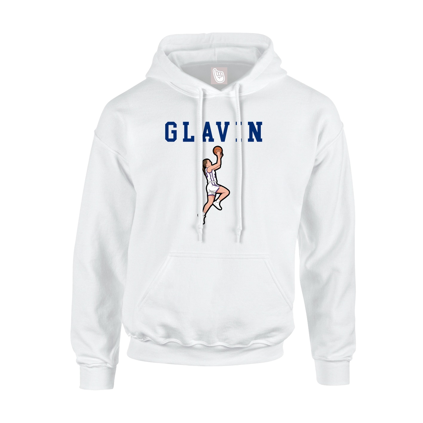 Hoodie — Shirsey in White