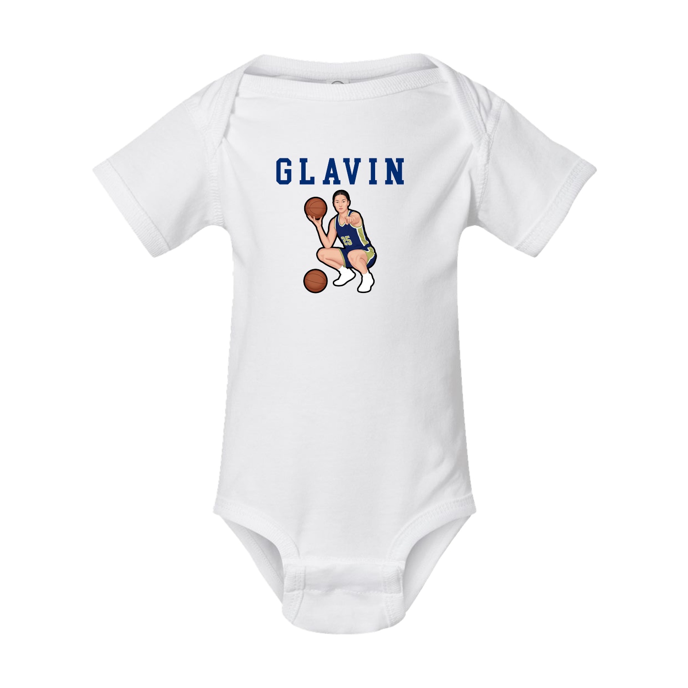 Baby Onesie — Shirsey in White