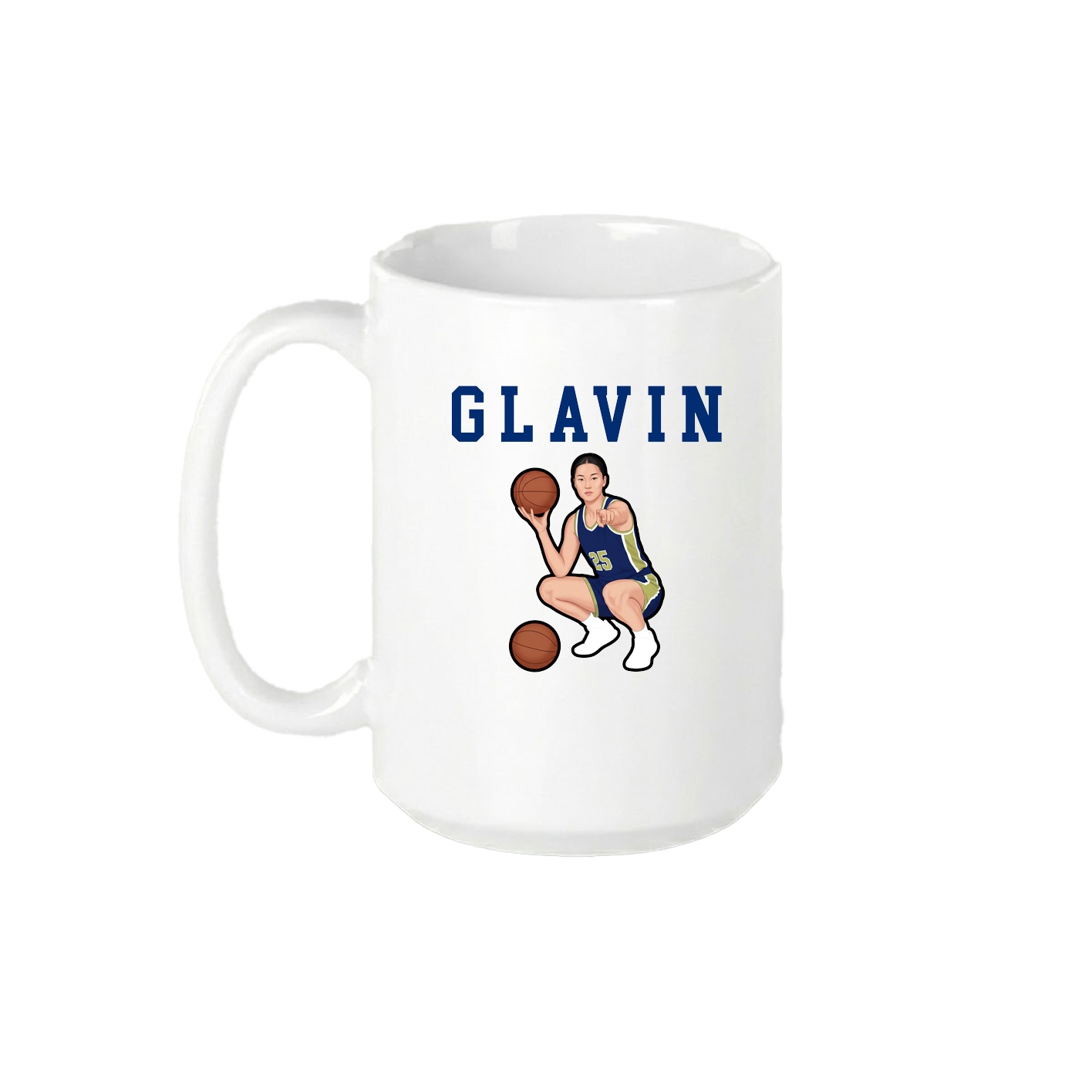 15oz Coffee Mug — Shirsey in White