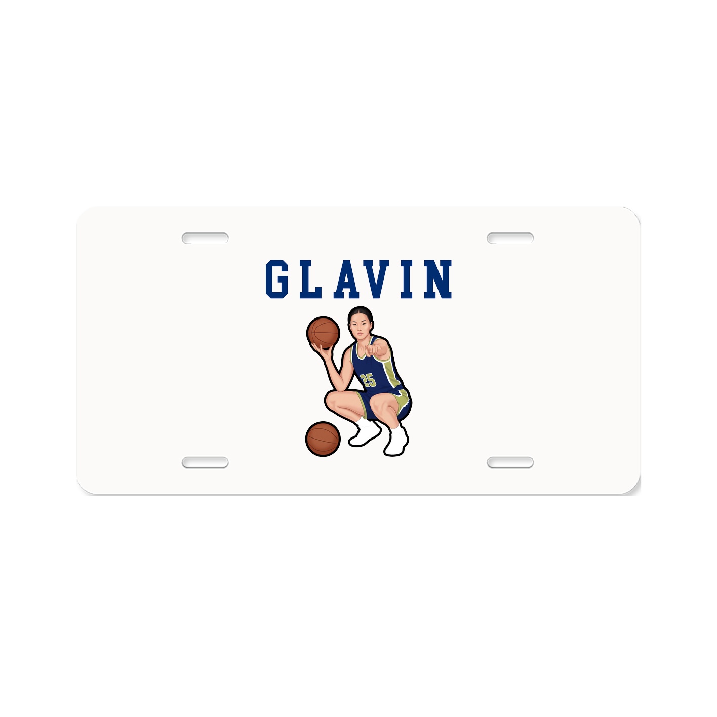 License Plate — Shirsey in Classic