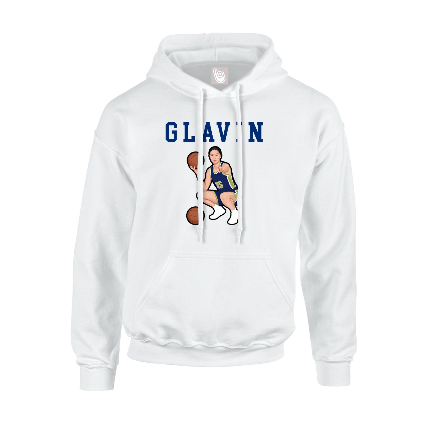 Youth Hoodie — Shirsey in White