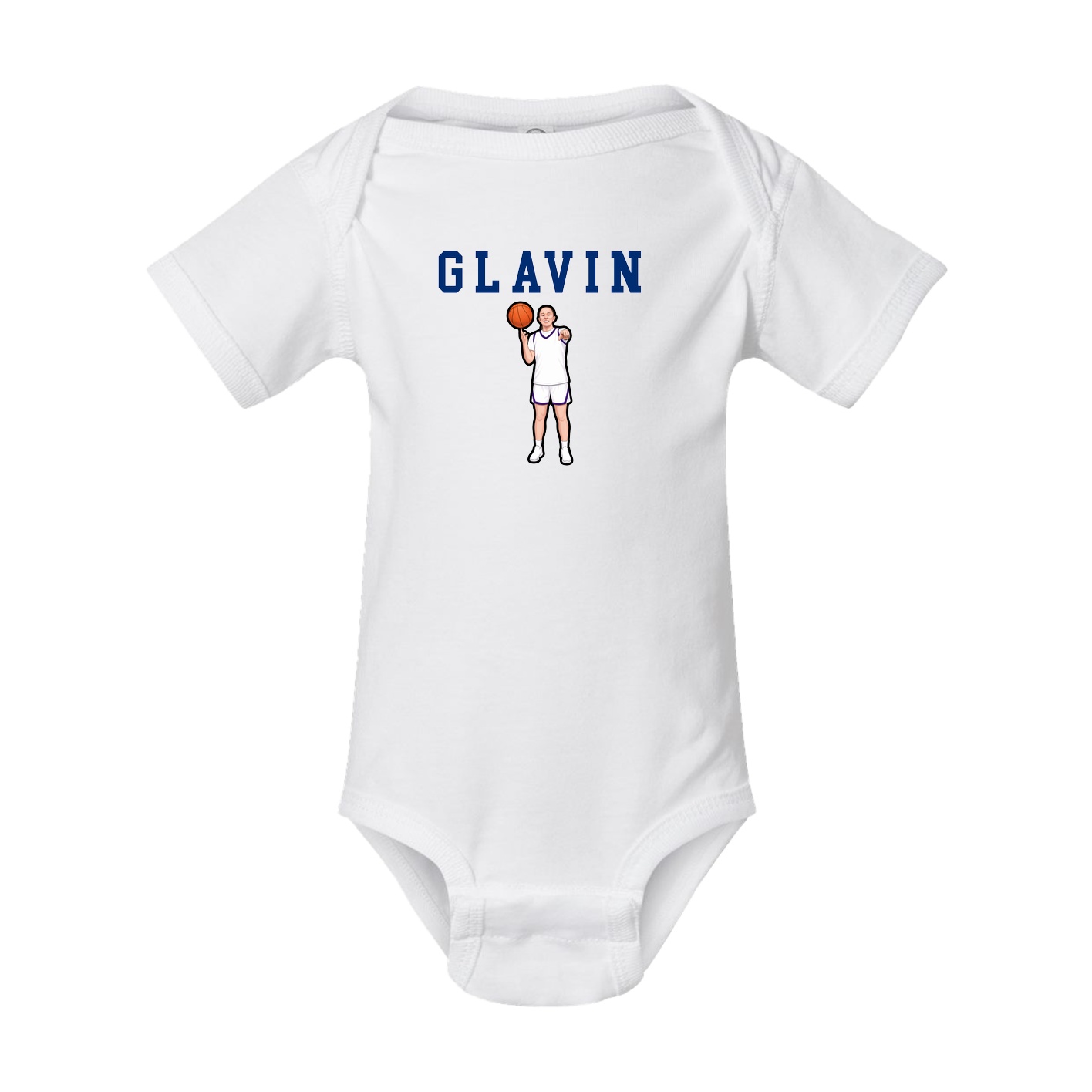 Baby Onesie — Shirsey in White