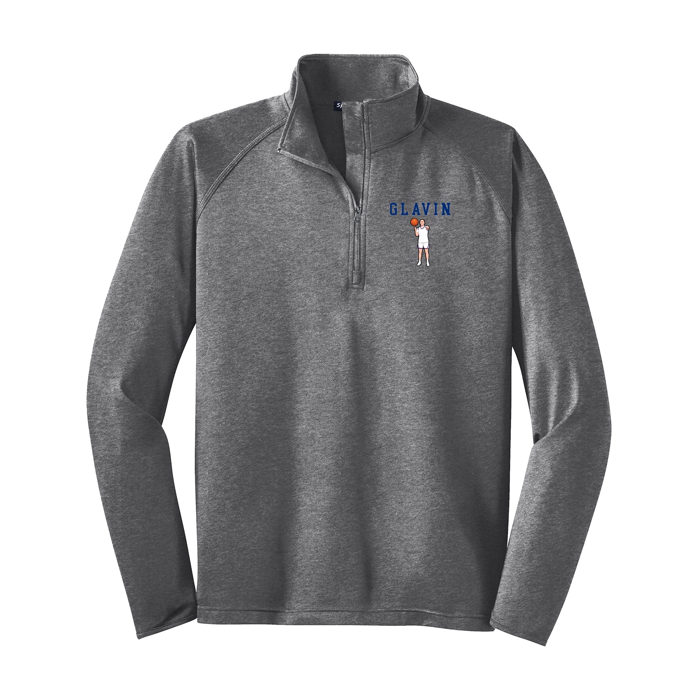 Q-Zip Pullover — Shirsey in Grey