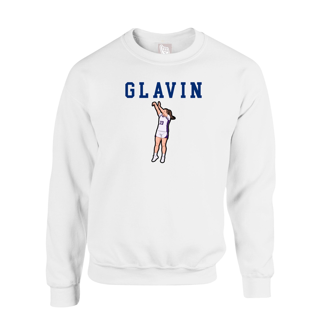 Fleece Crew — Shirsey in White