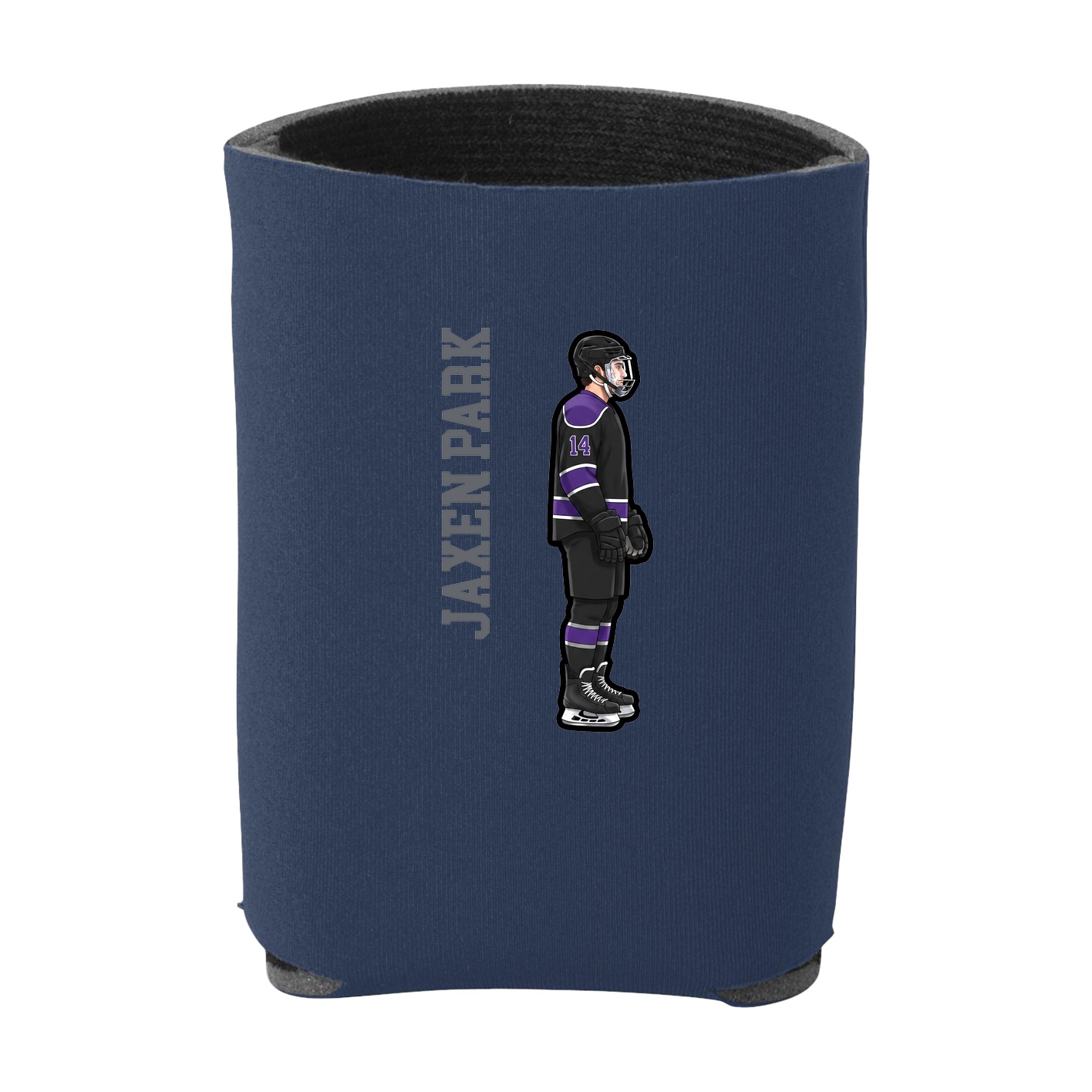 Can Holder — Name Vertical in Navy