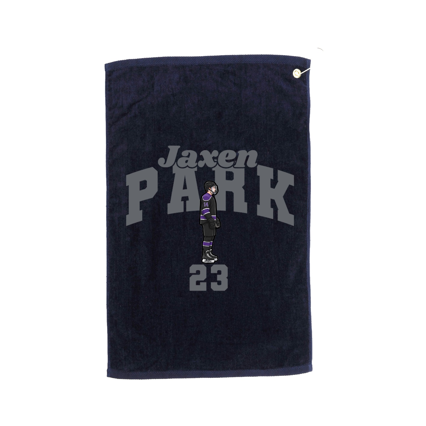 Golf Towel — Signature Arch in Navy