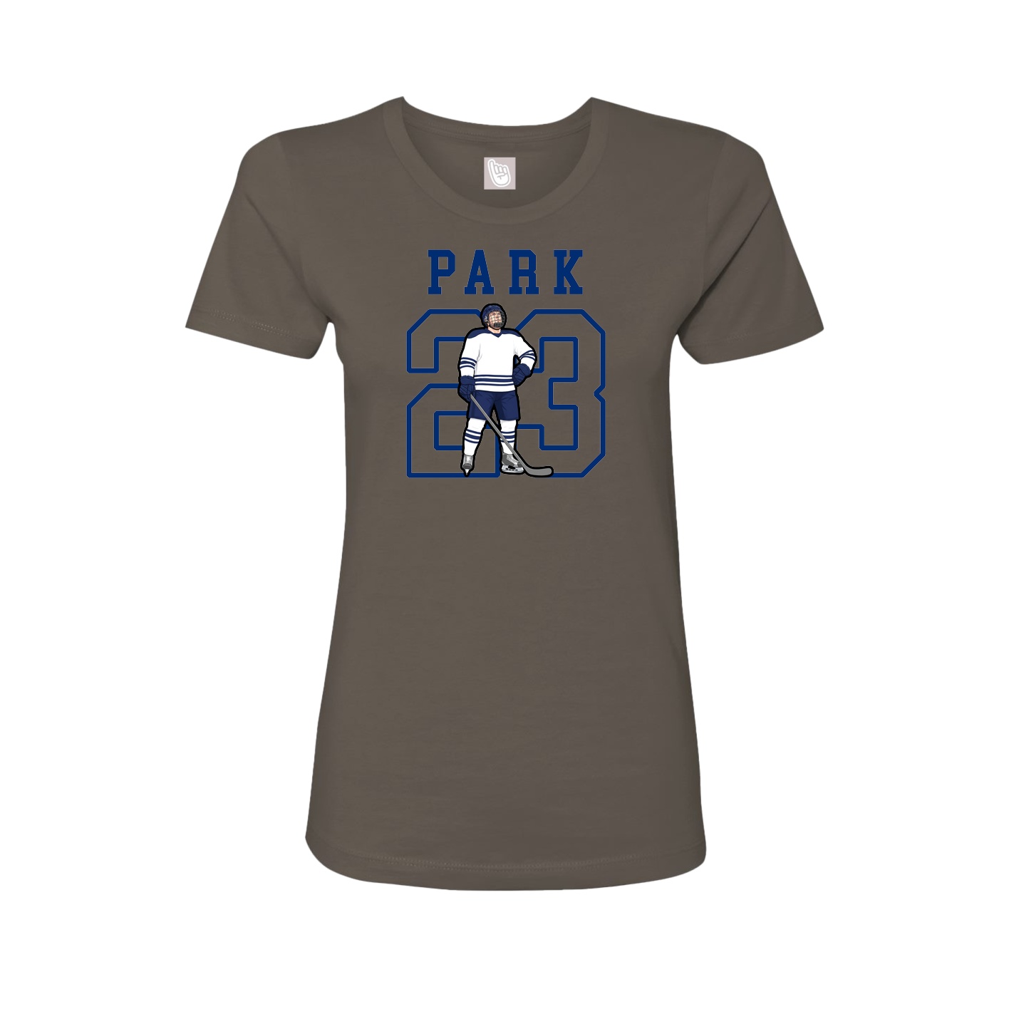 Fitted Women's Tee — Shirsey in Grey