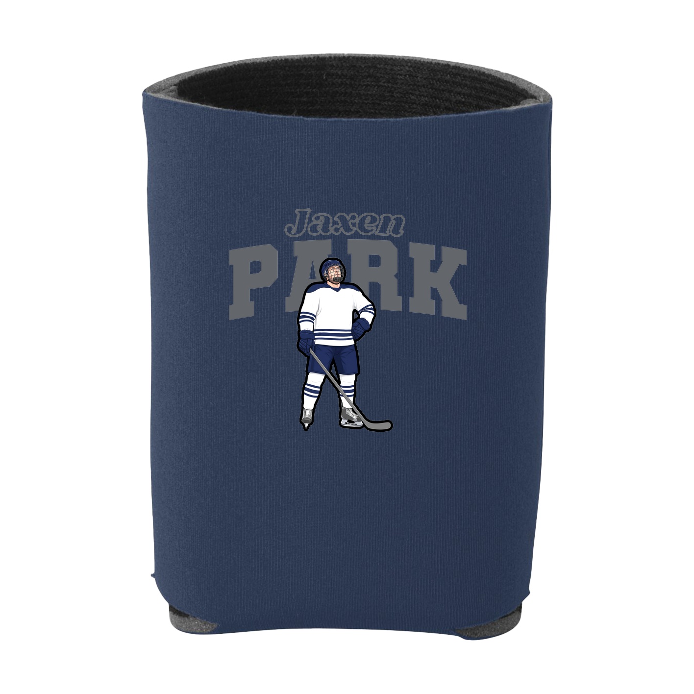 Can Holder — Name Arch in Navy