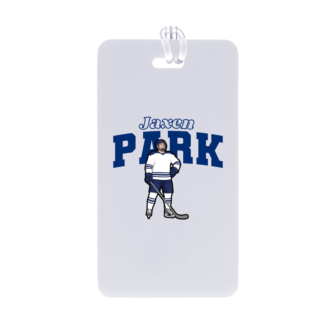 Bag Tag — Name Arch in Classic