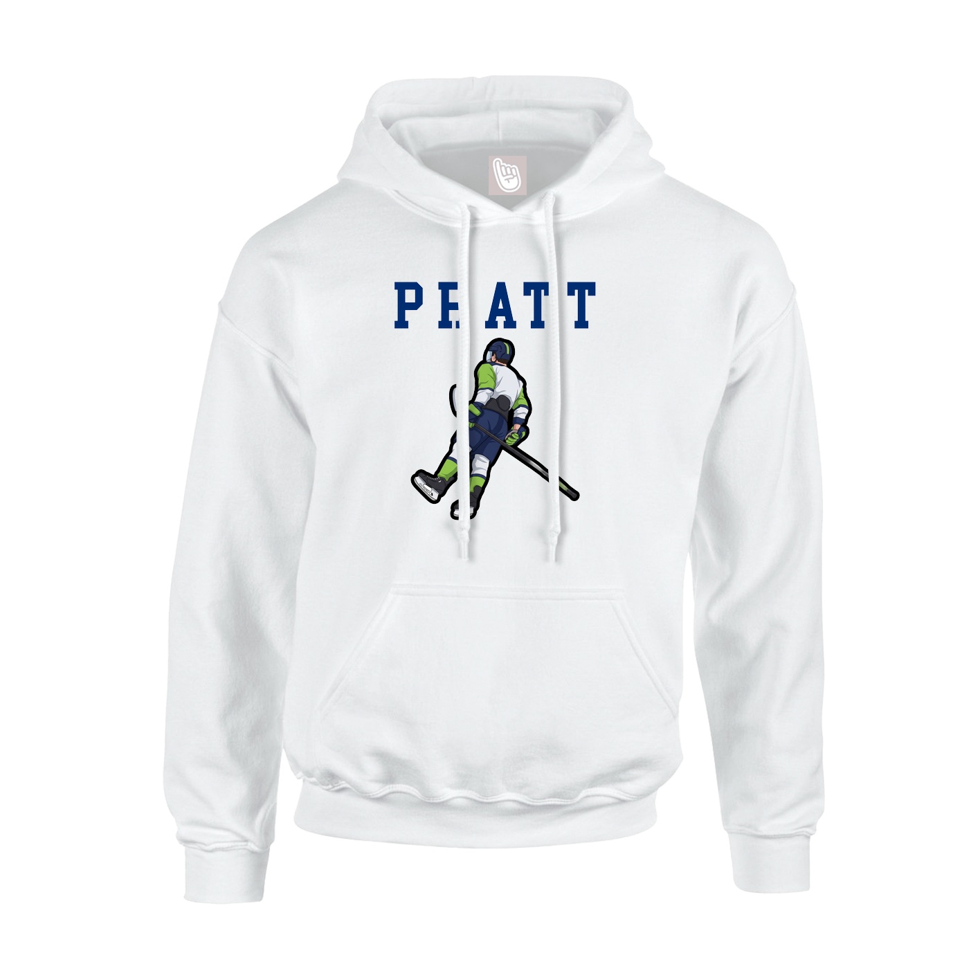 Hoodie — Shirsey in White