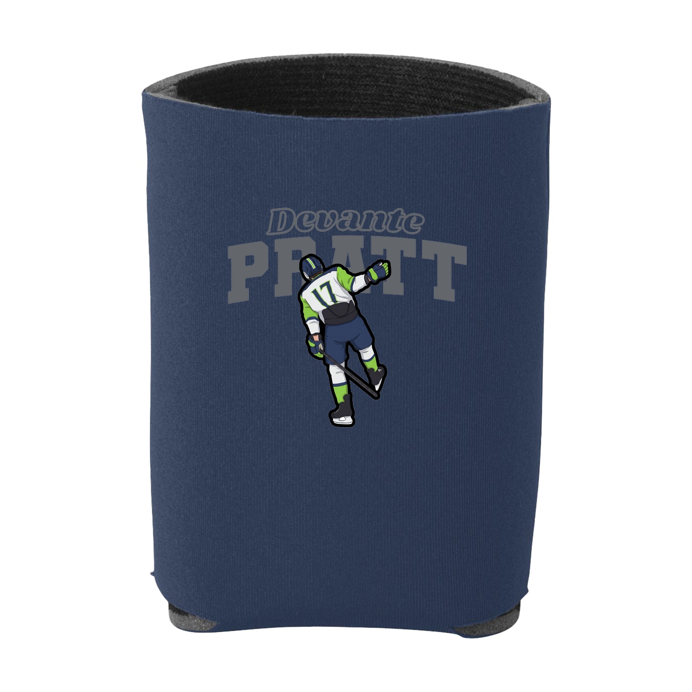 Can Holder — Name Arch in Navy