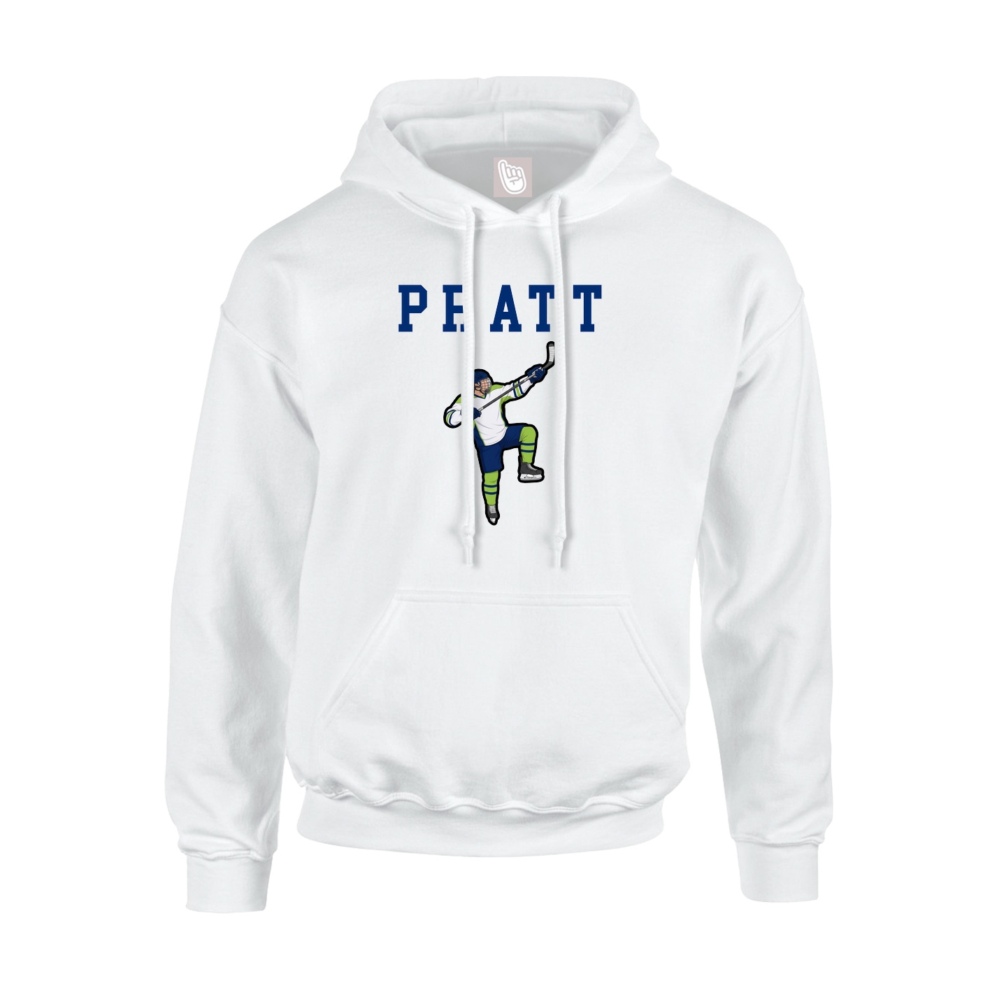 Hoodie — Shirsey in White